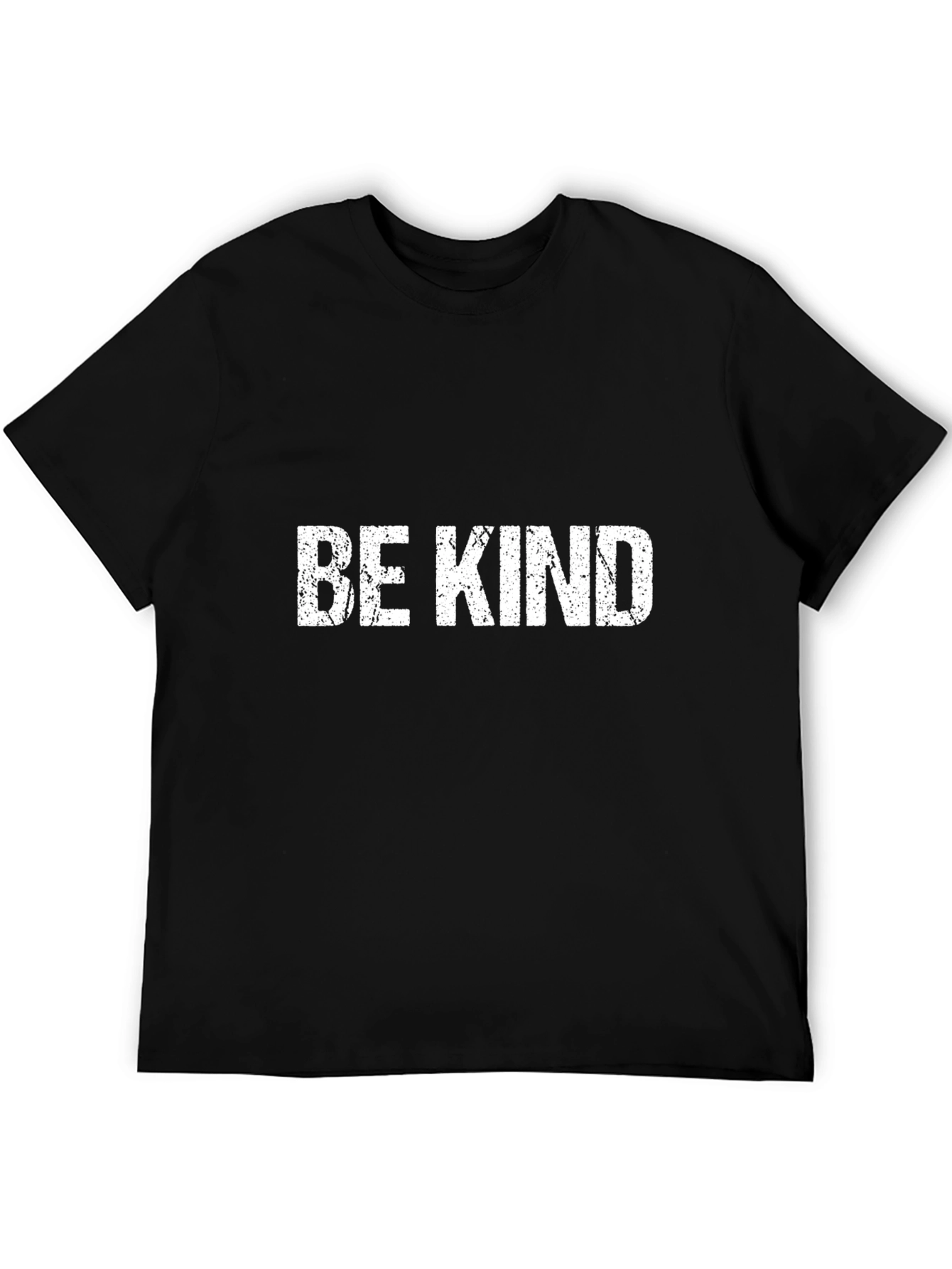 Black Be Kind Graphic Tee - Soft Cotton Blend view 5