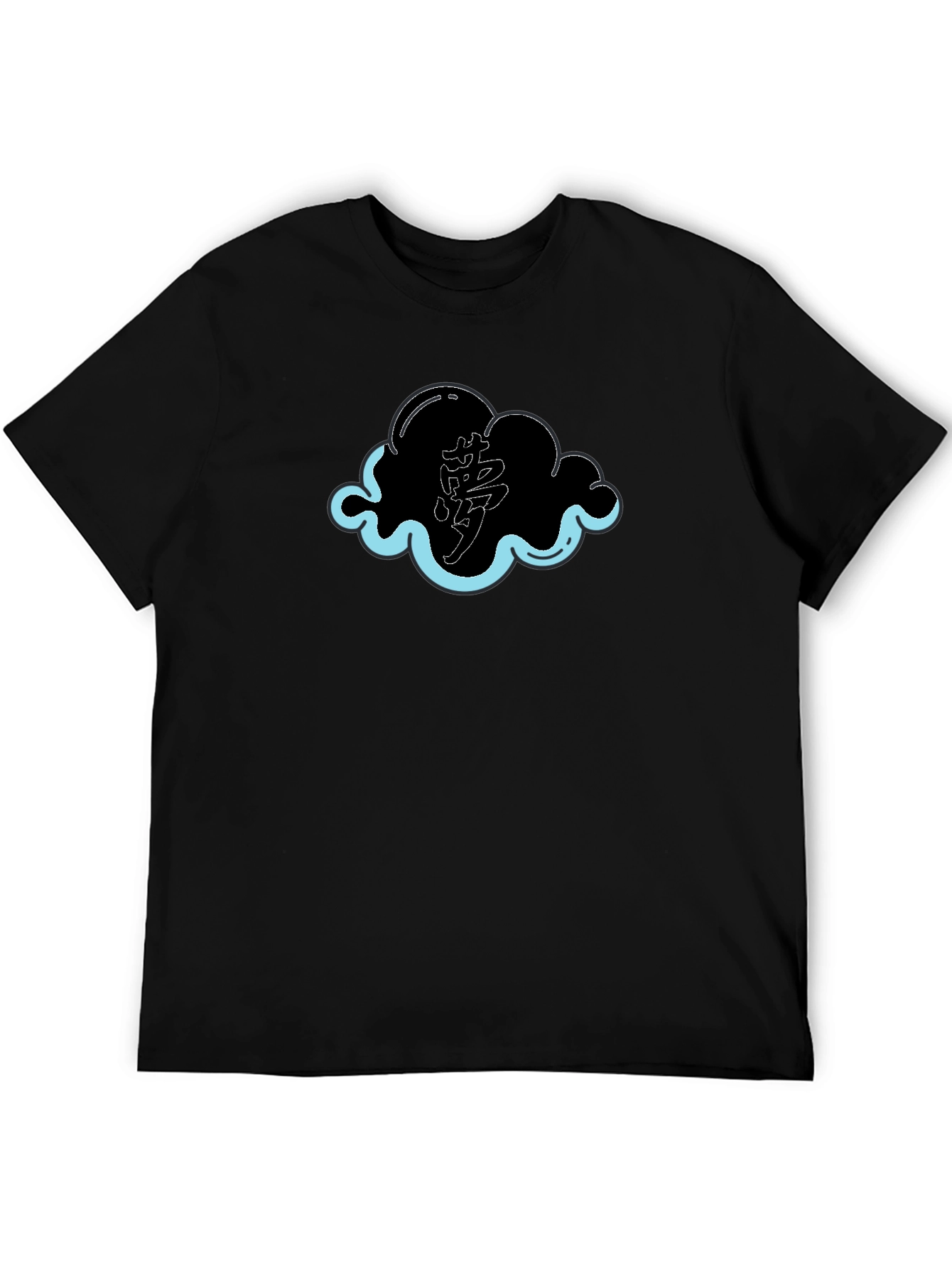 Black Akatsuki Cloud Black T-Shirt view 5