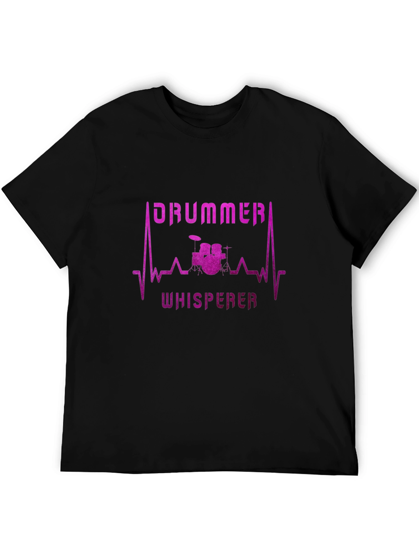 Drummer Whisperer Black T-Shirt - 5
