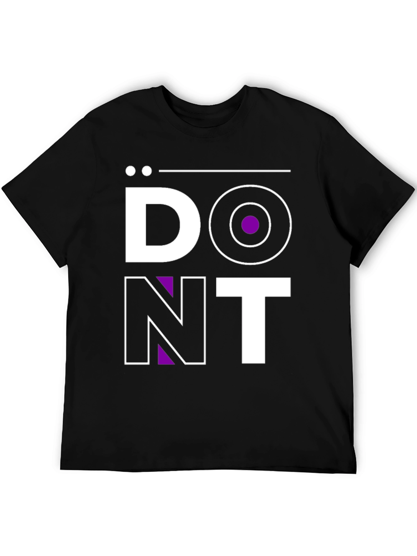 Black Don't T-Shirt - Unique Graphic Tee view 5