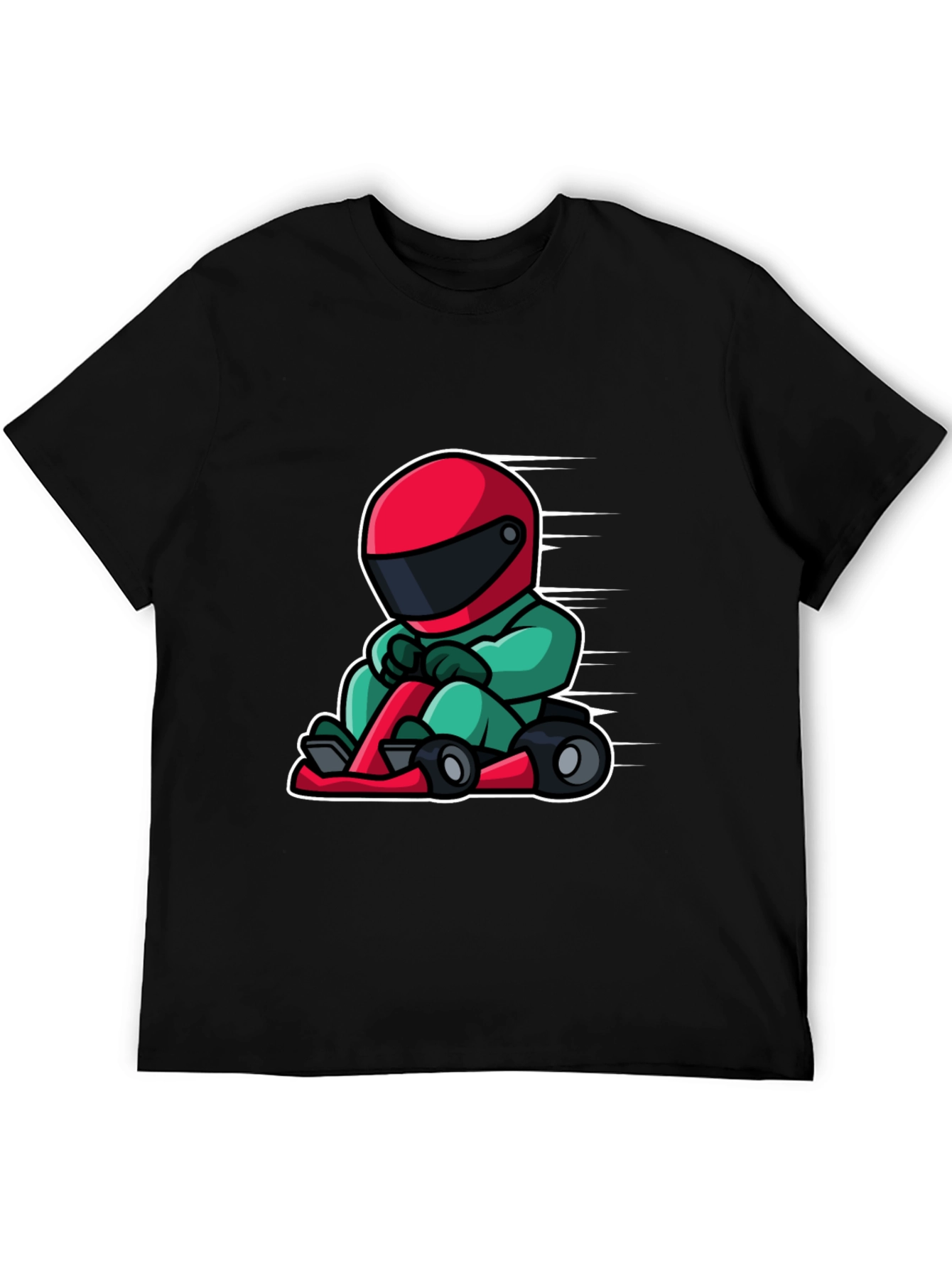 Cartoon Go-Kart T-Shirt - 5