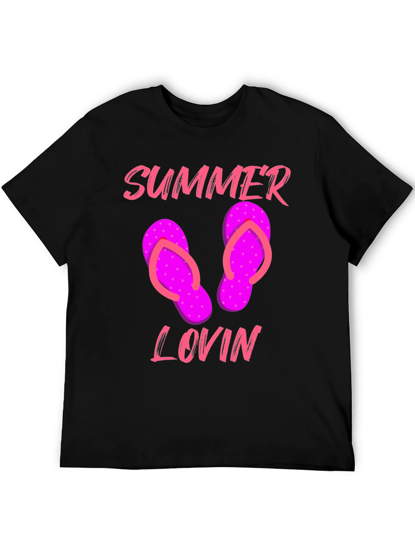 Black Summer Lovin' Graphic Tee view 5