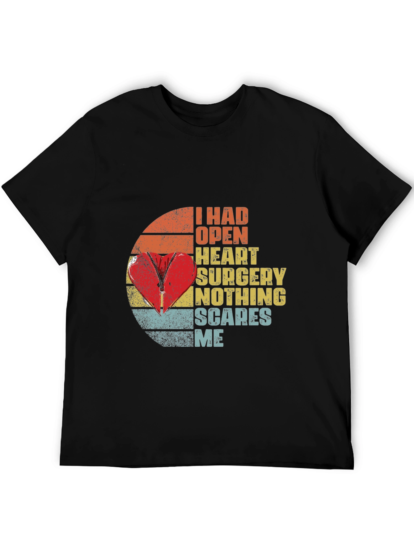 Open Heart Surgery Survivor Graphic Tee - 5