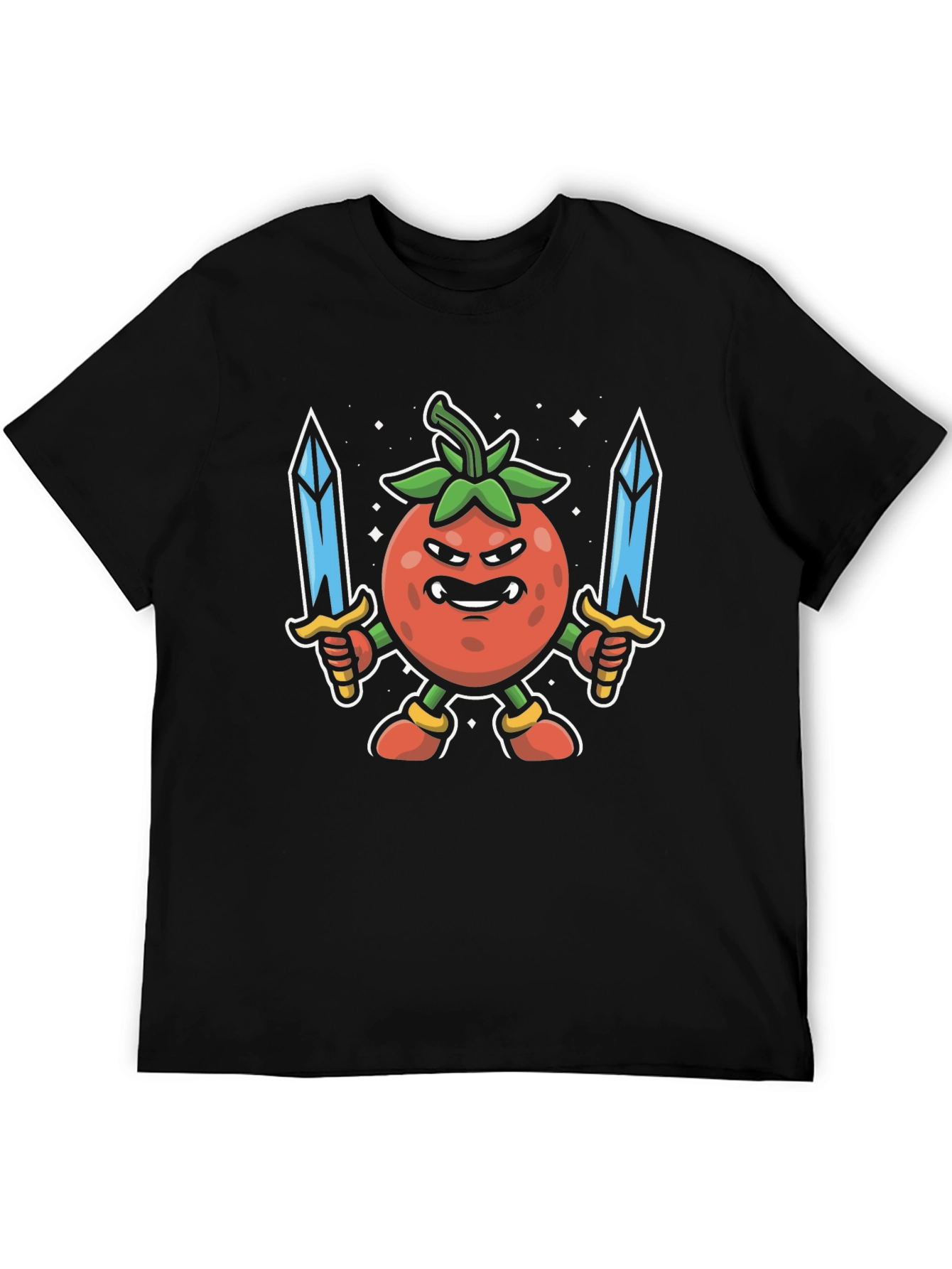Black Tomato Warrior Graphic T-Shirt view 5