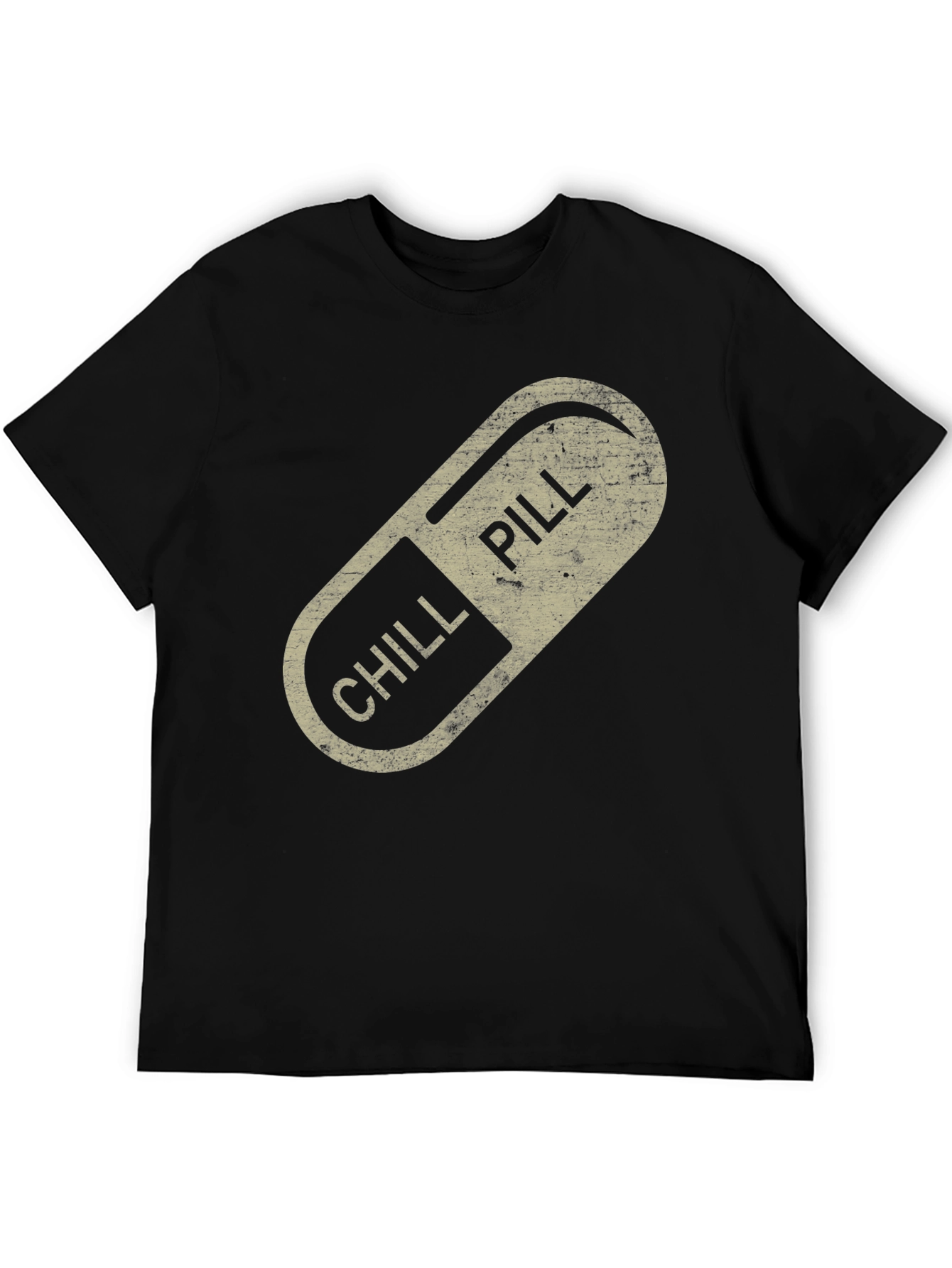 Black Chill Pill Graphic Tee - Relaxed Vibe view 5