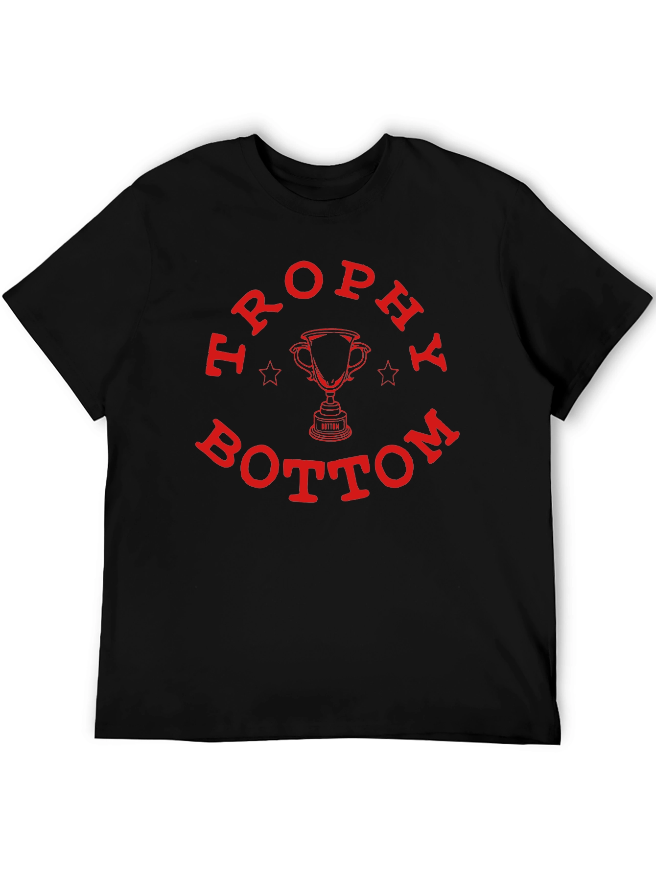 Black Trophy Bottom Graphic T-Shirt view 5