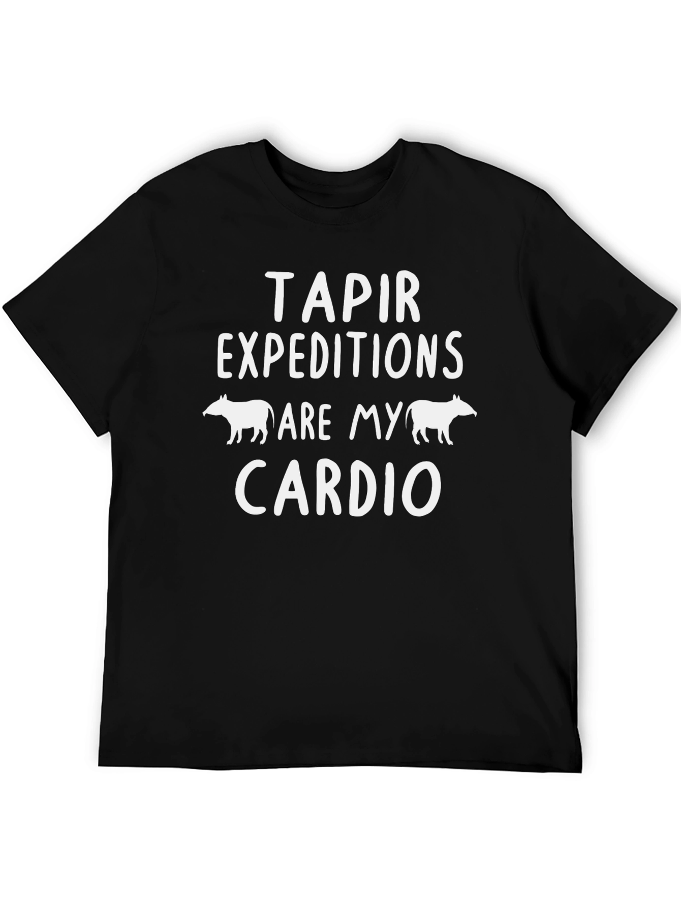 Black Tapir Expeditions Cardio T-Shirt - Animal Lover Tee view 5
