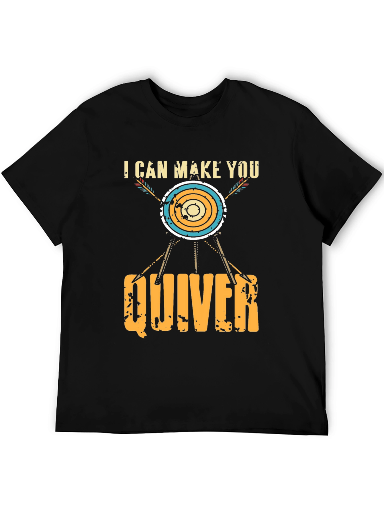 Black Archery Quiver T-Shirt - Funny Archer Tee view 5
