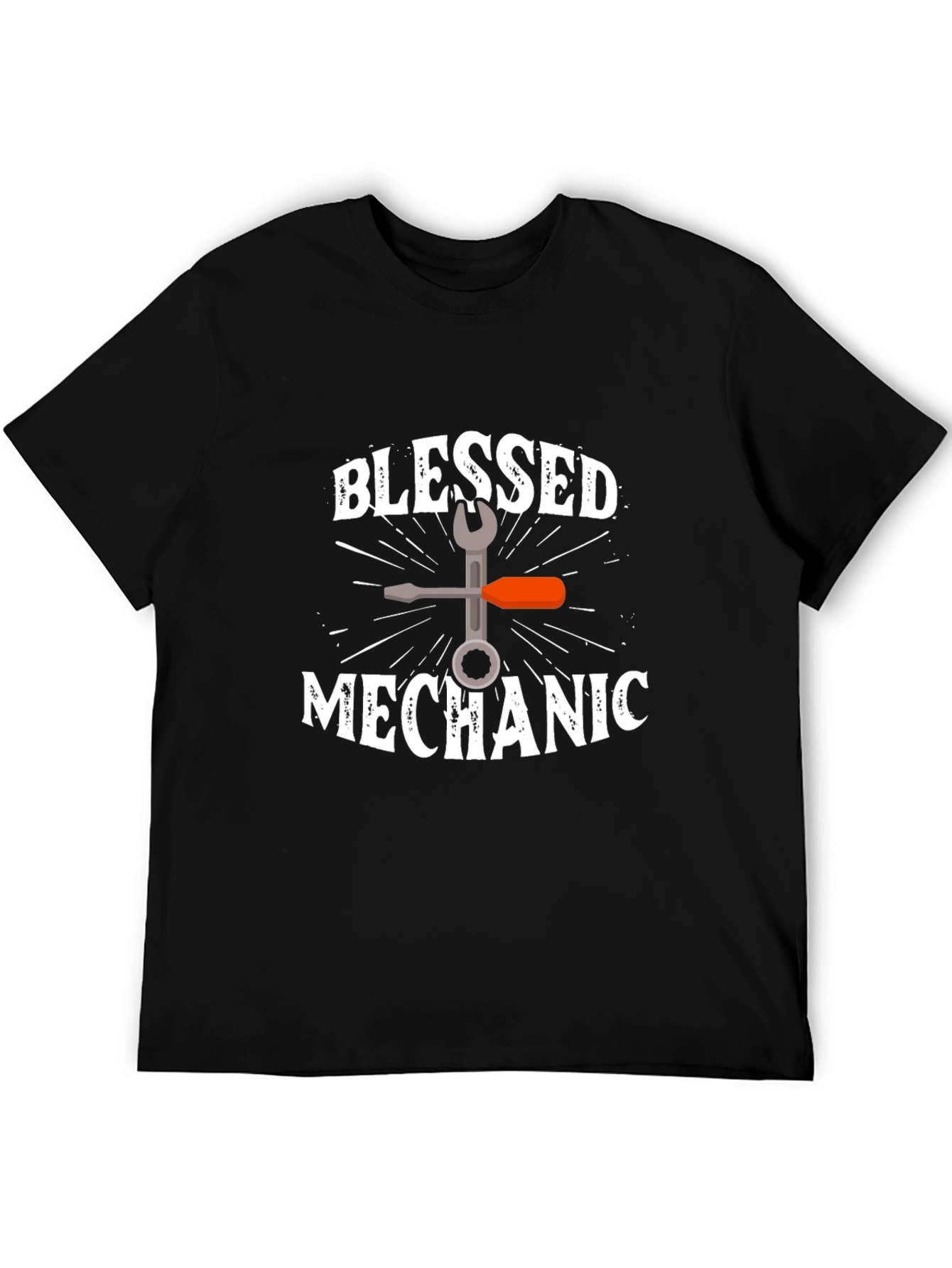 Blessed Mechanic T-Shirt - Black - 5