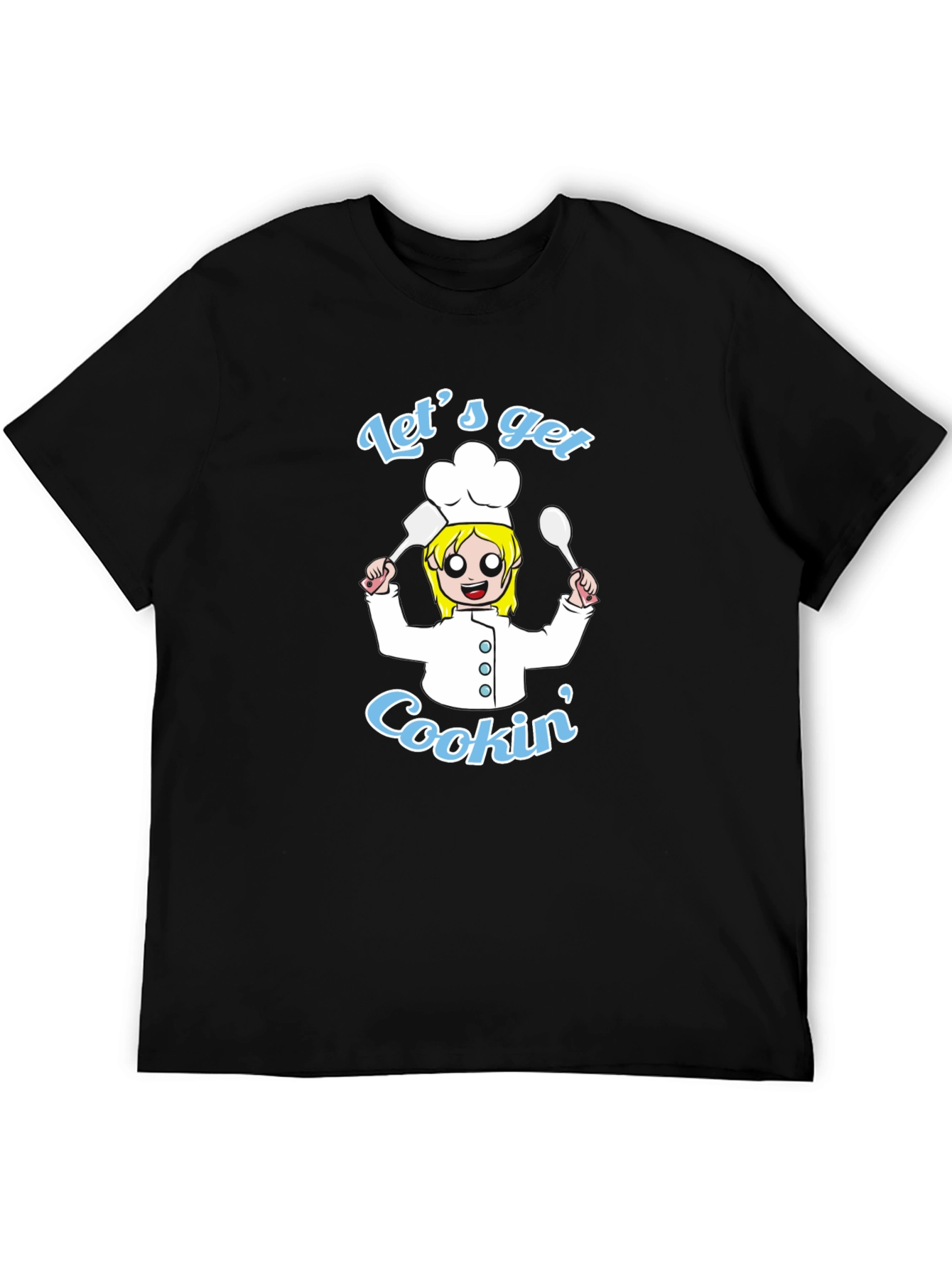 Black Let's Get Cookin' T-Shirt view 5