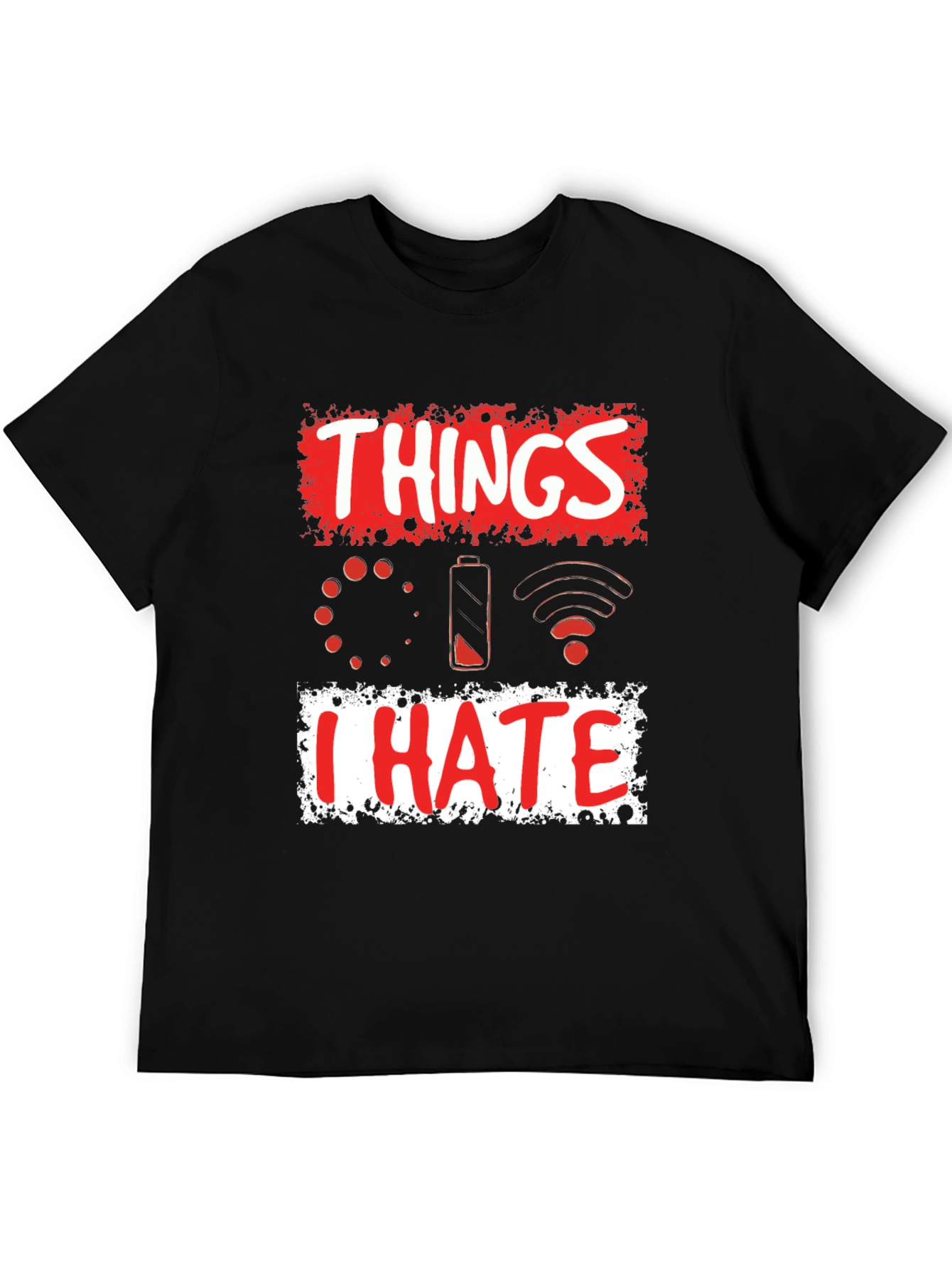 Black Things I Hate T-Shirt - Funny Tech Humor Tee view 5