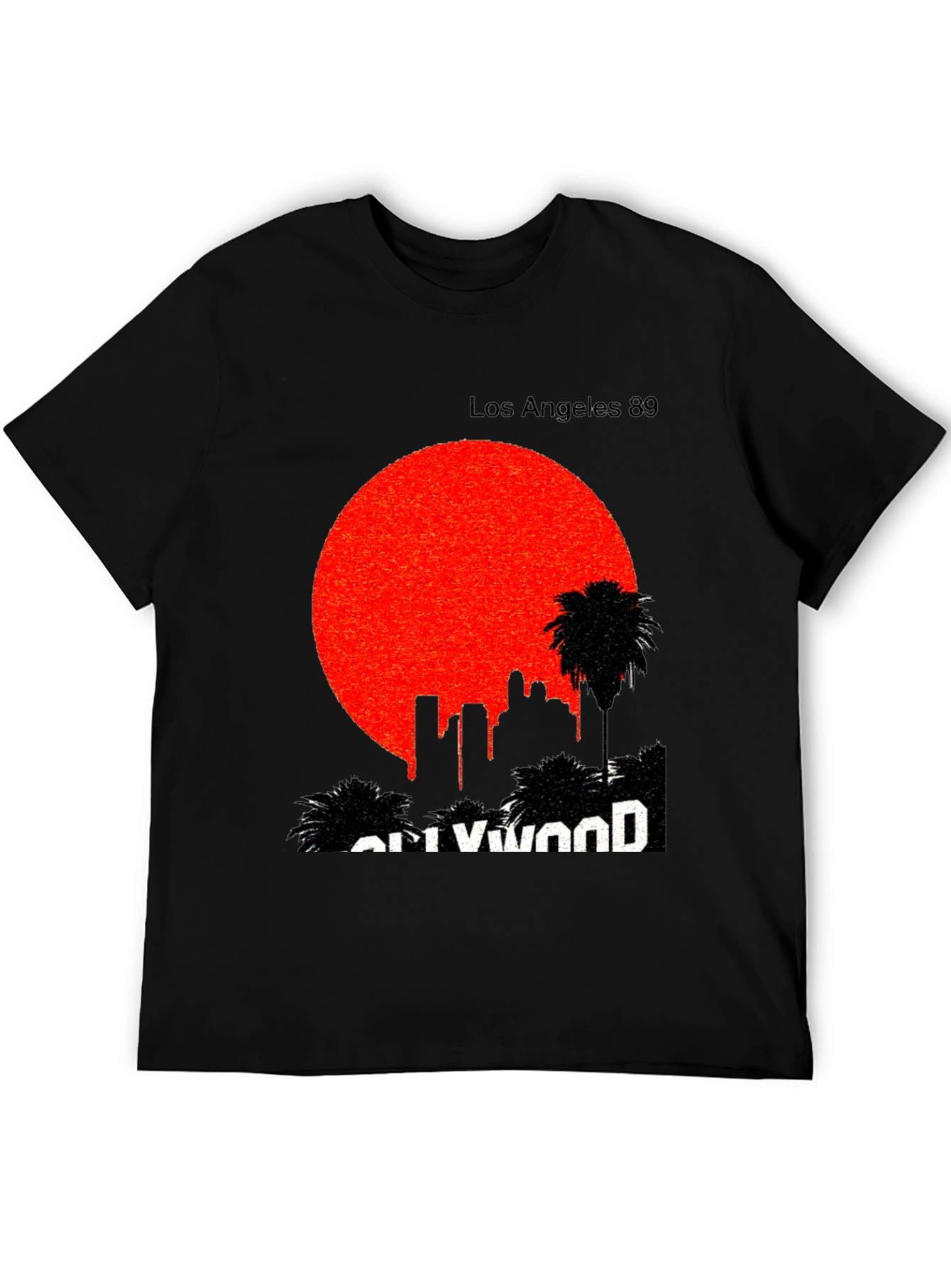 Black Los Angeles 89 Graphic T-Shirt view 5