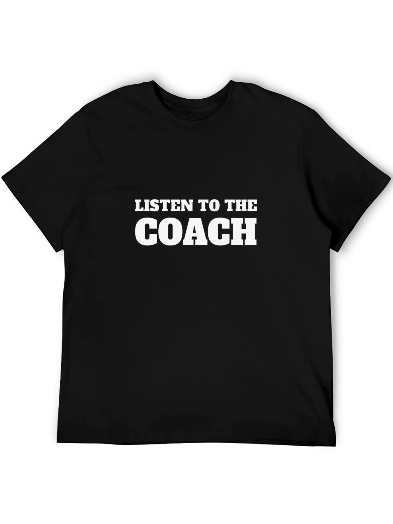 Black Listen to the Coach Graphic T-Shirt view 5
