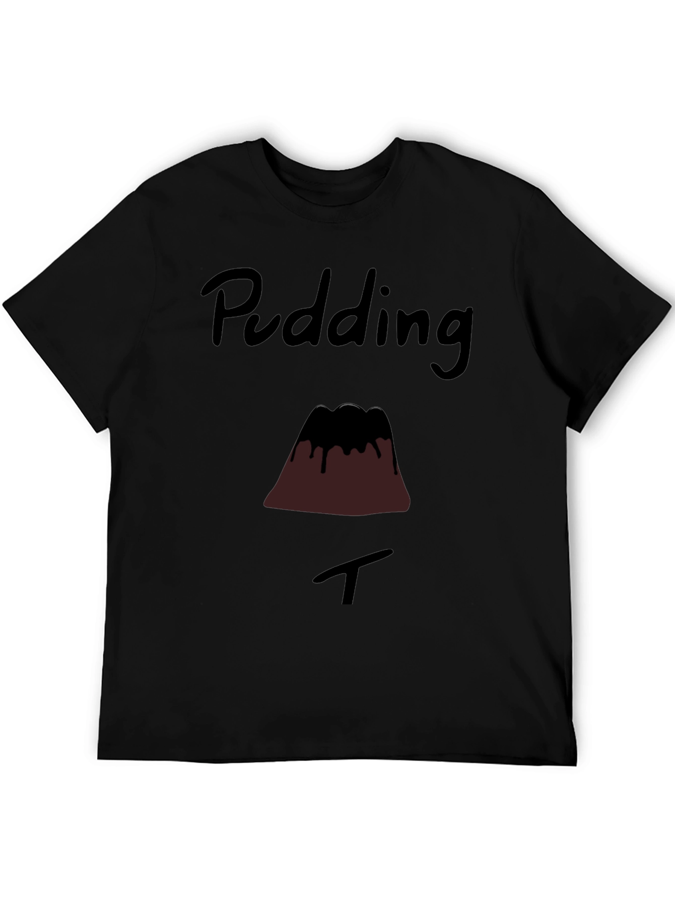 Black Pudding T-Shirt - Funny Dessert Graphic Tee view 5