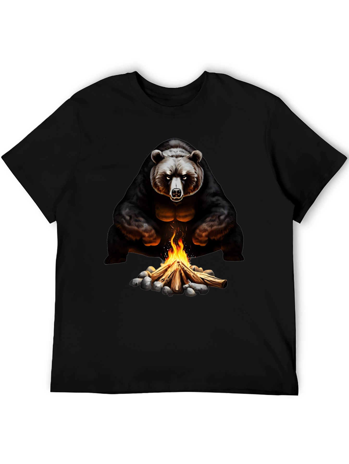 Black Bear Campfire Graphic Tee view 5