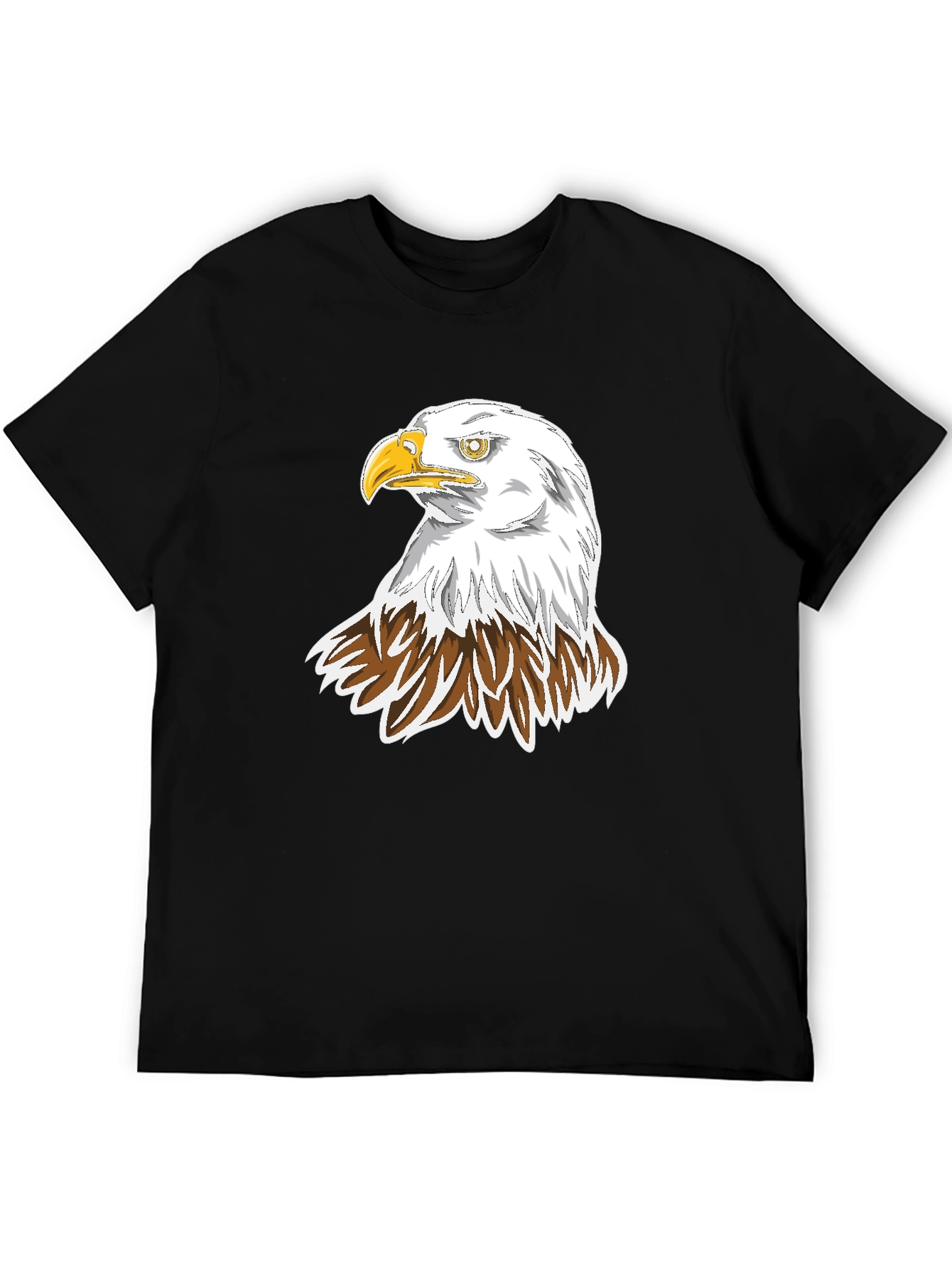 Black Black Eagle Graphic Tee view 5
