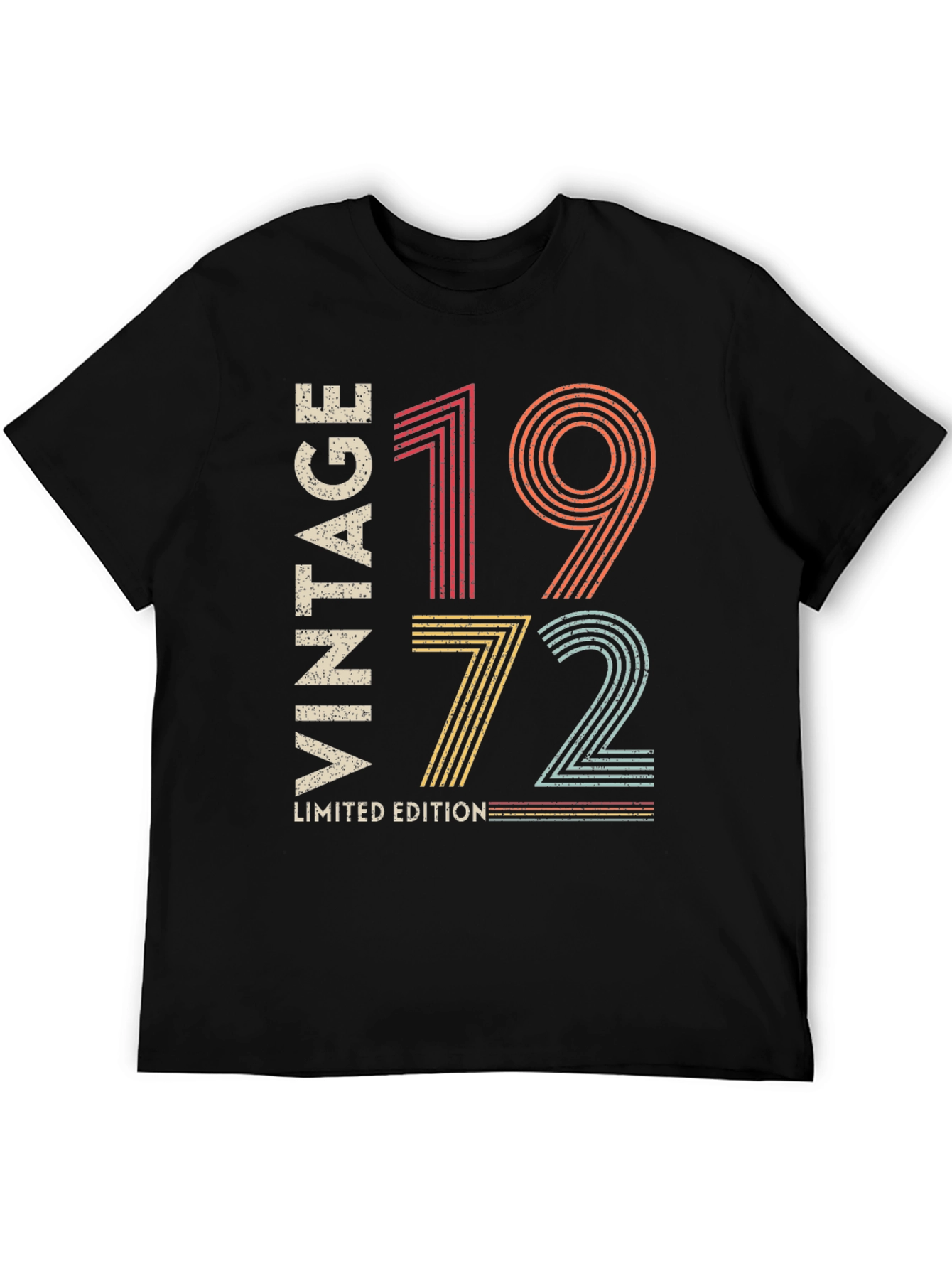 Black Vintage 1972 Limited Edition Graphic T-Shirt view 5