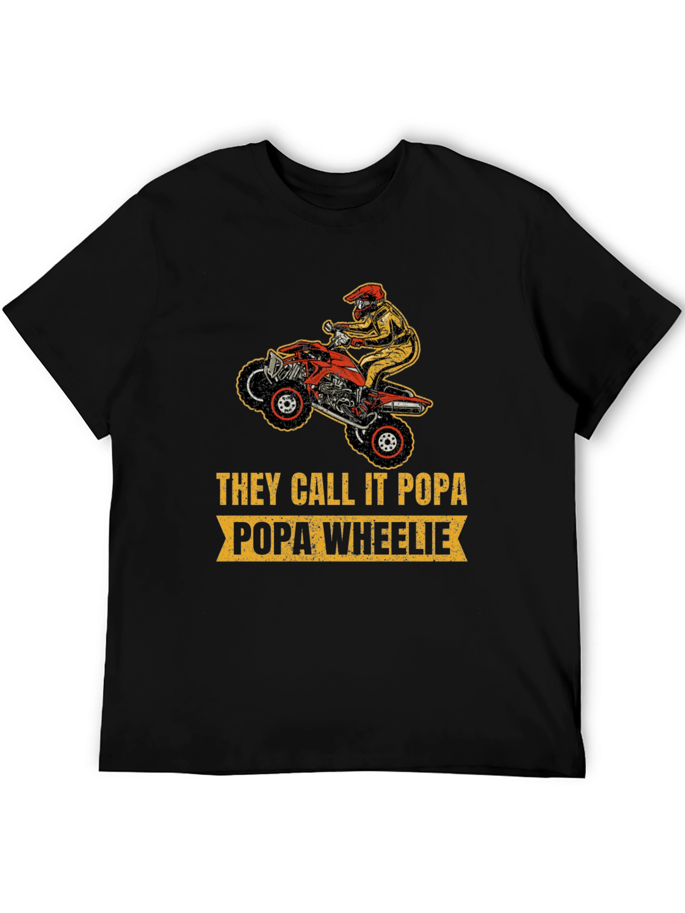 Popa Wheelie T-Shirt - Motocross Dad Tee - 5