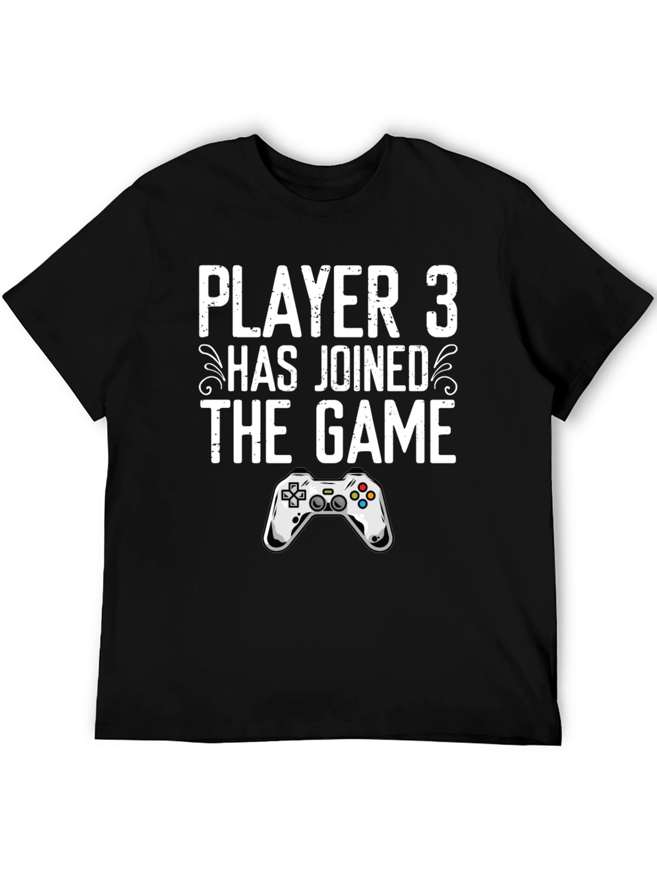 Black Player 3 Has Joined the Game T-Shirt view 5