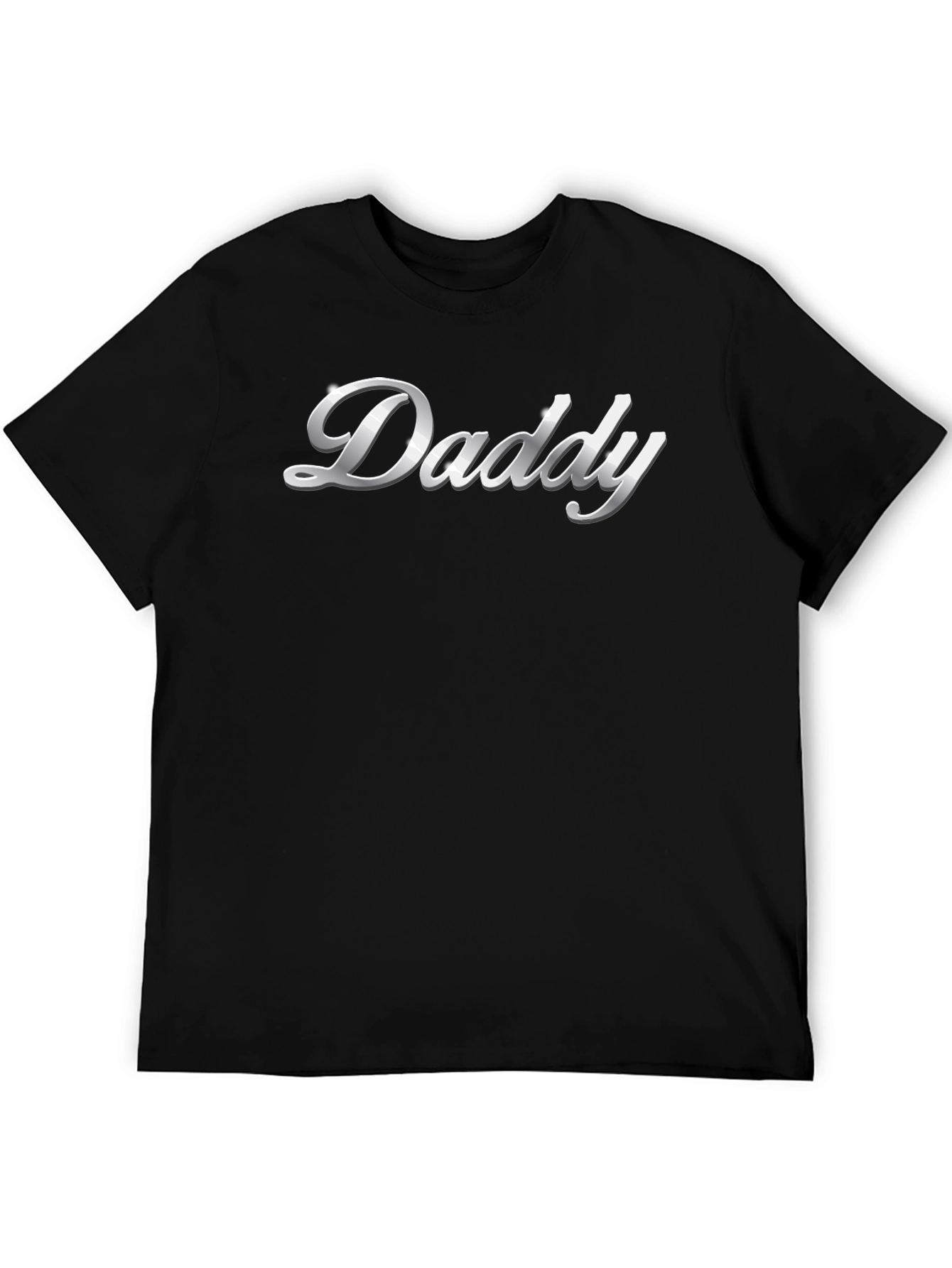 Black Daddy Graphic T-Shirt - Black Tee view 5