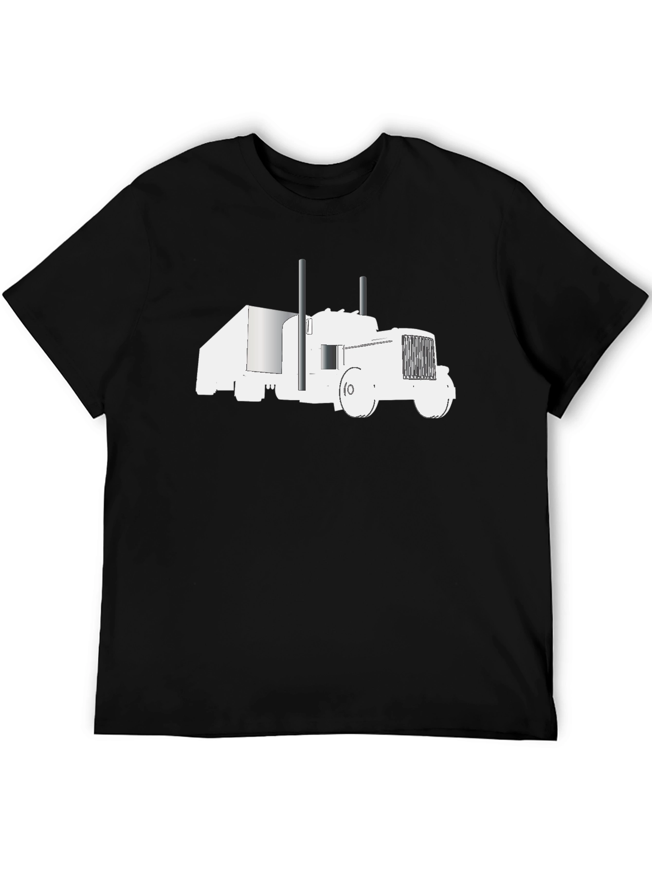 Black Truck Graphic Black Tee - Diesel Power Style view 5
