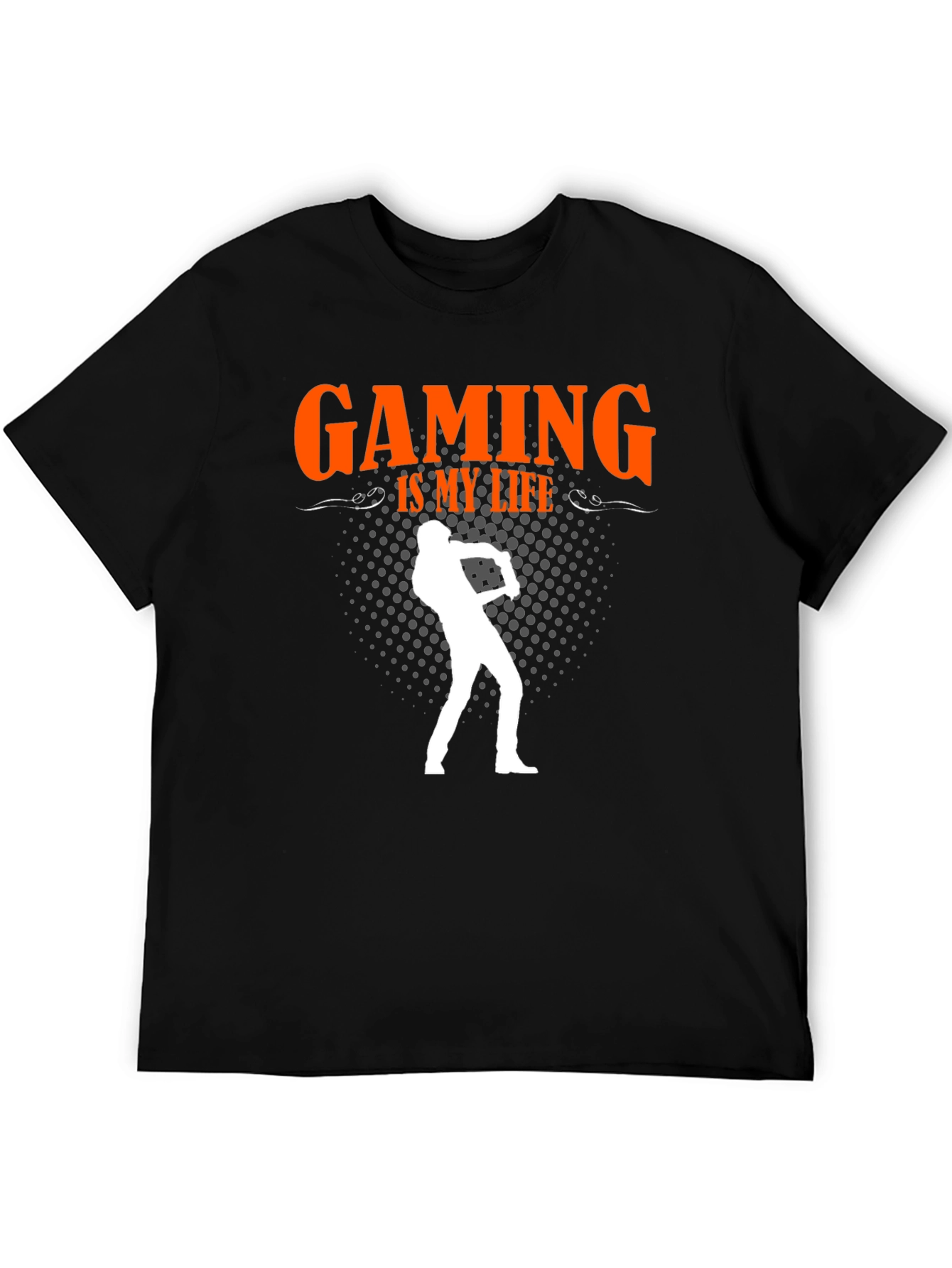 Black Gaming Is My Life T-Shirt - Gamer Gift view 5