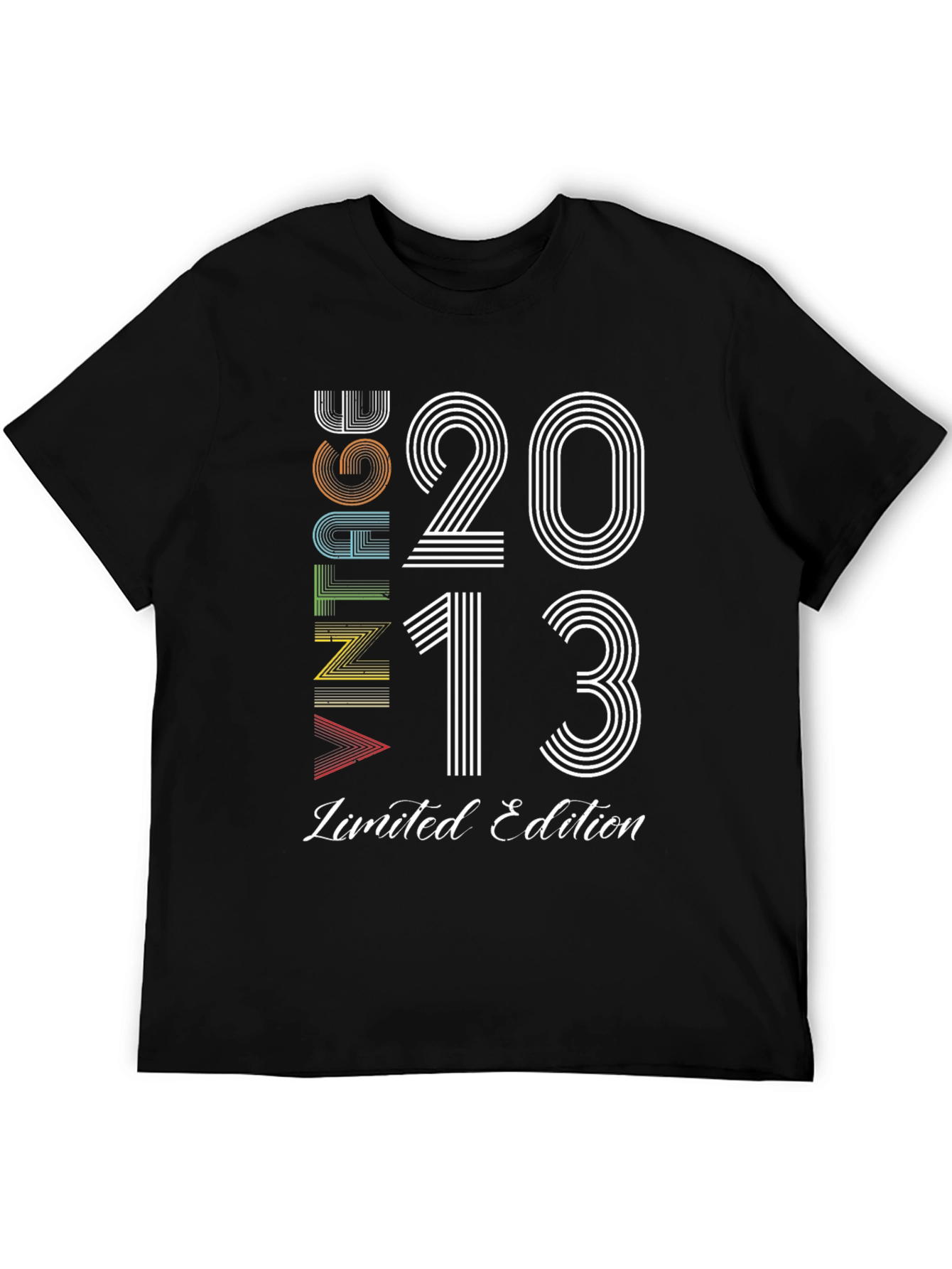 Black Vintage 2013 Limited Edition Graphic Tee view 5