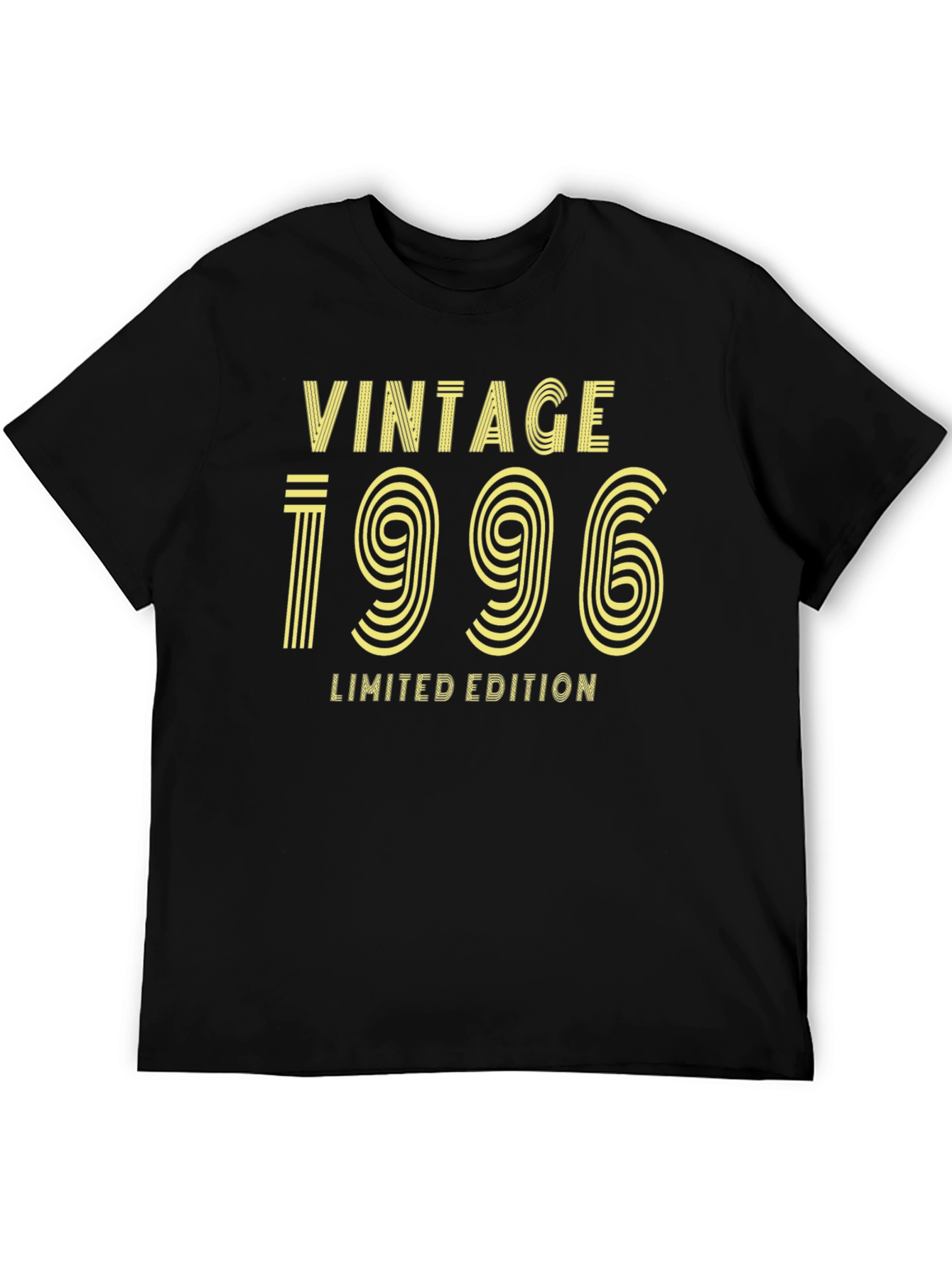 Black Vintage 1996 Limited Edition Black T-Shirt view 5