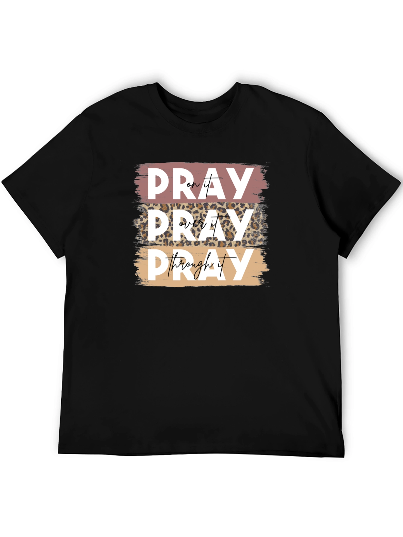 Black Pray On It T-Shirt view 5