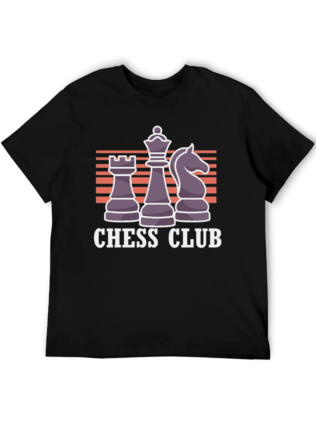 Black Chess Club T-Shirt - Play in Style! view 5