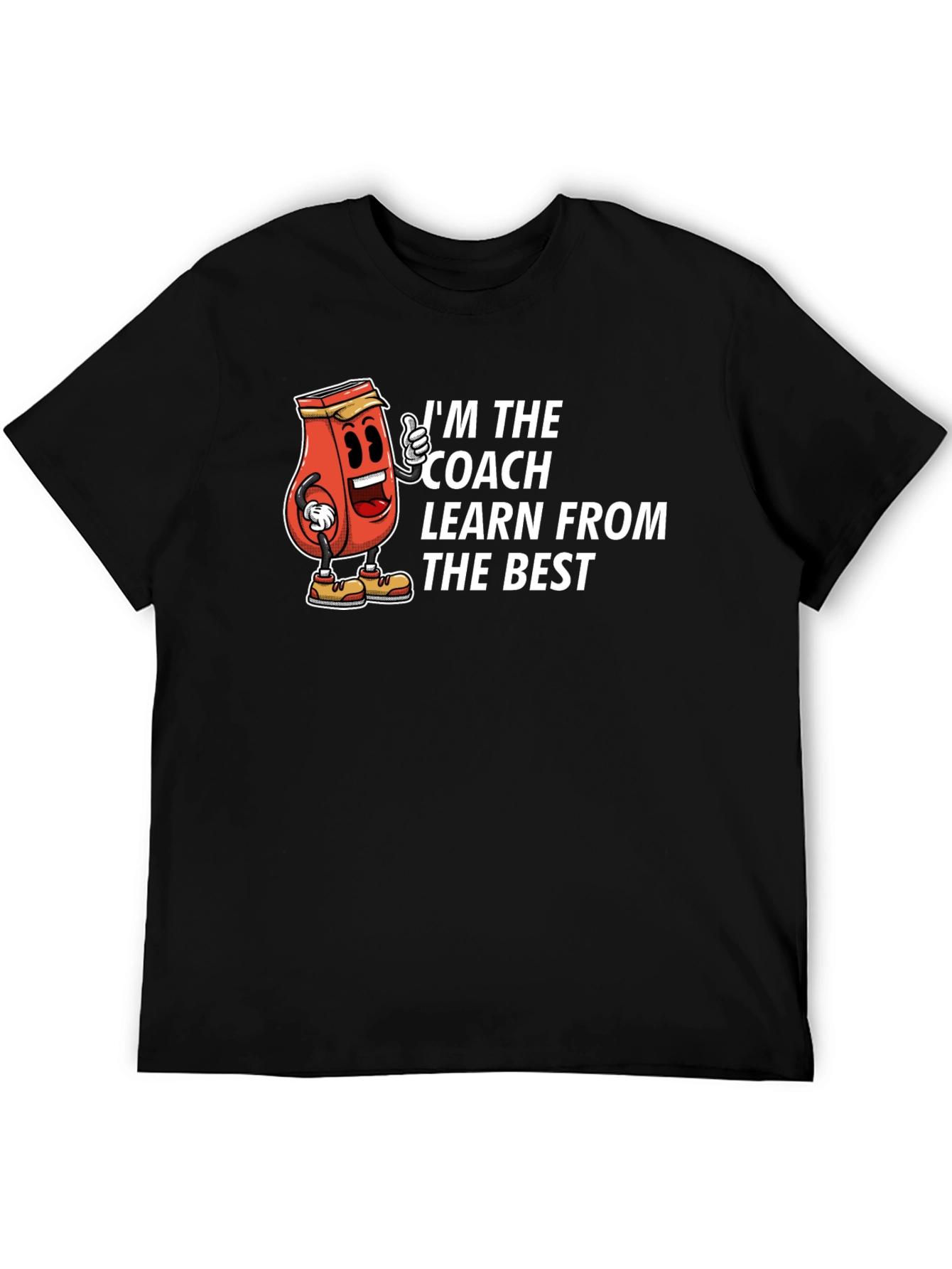 Black I'm The Coach T-Shirt view 5