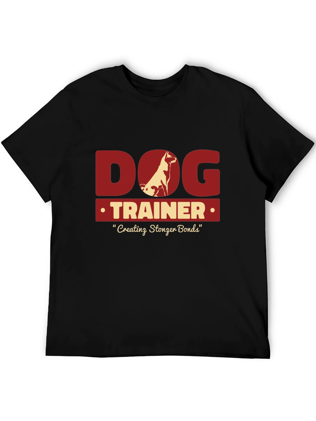 Black Dog Trainer T-Shirt - Creating Stronger Bonds view 5