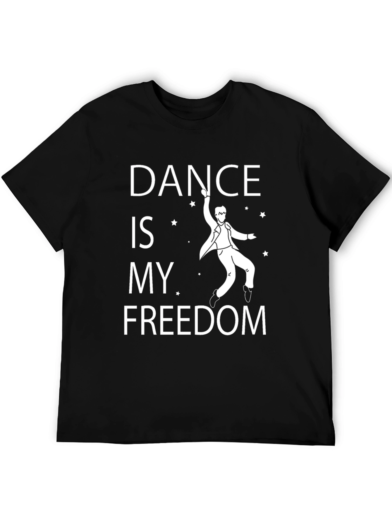Black Dance Is My Freedom T-Shirt view 5