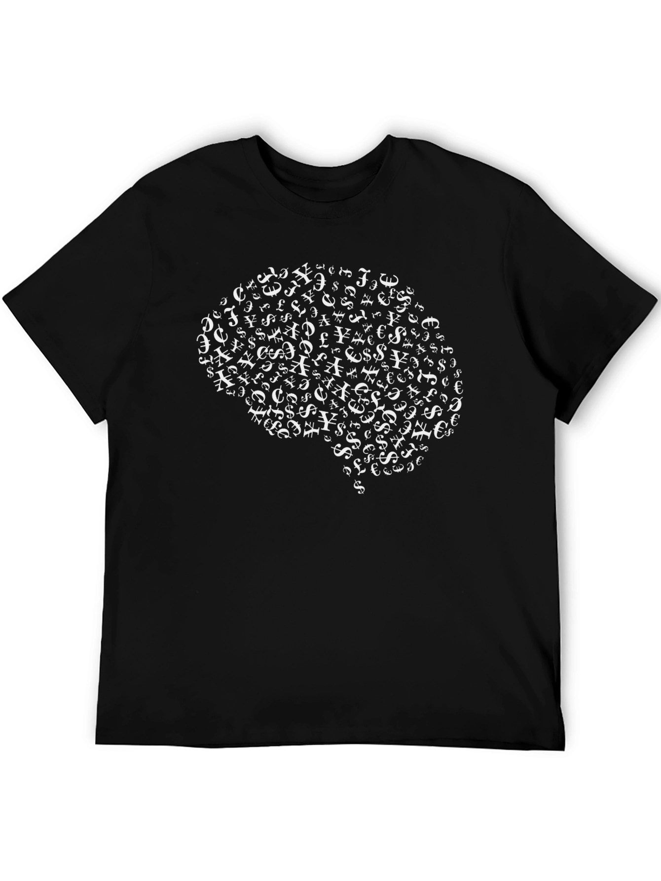 Brain Money T-Shirt - Black Cotton Tee - 5