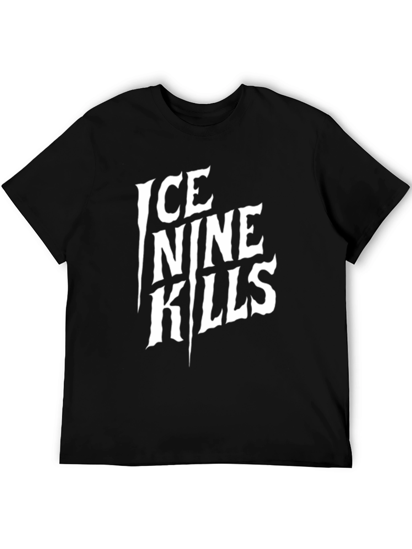 Black Ice Nine Kills Band T-Shirt Black view 5