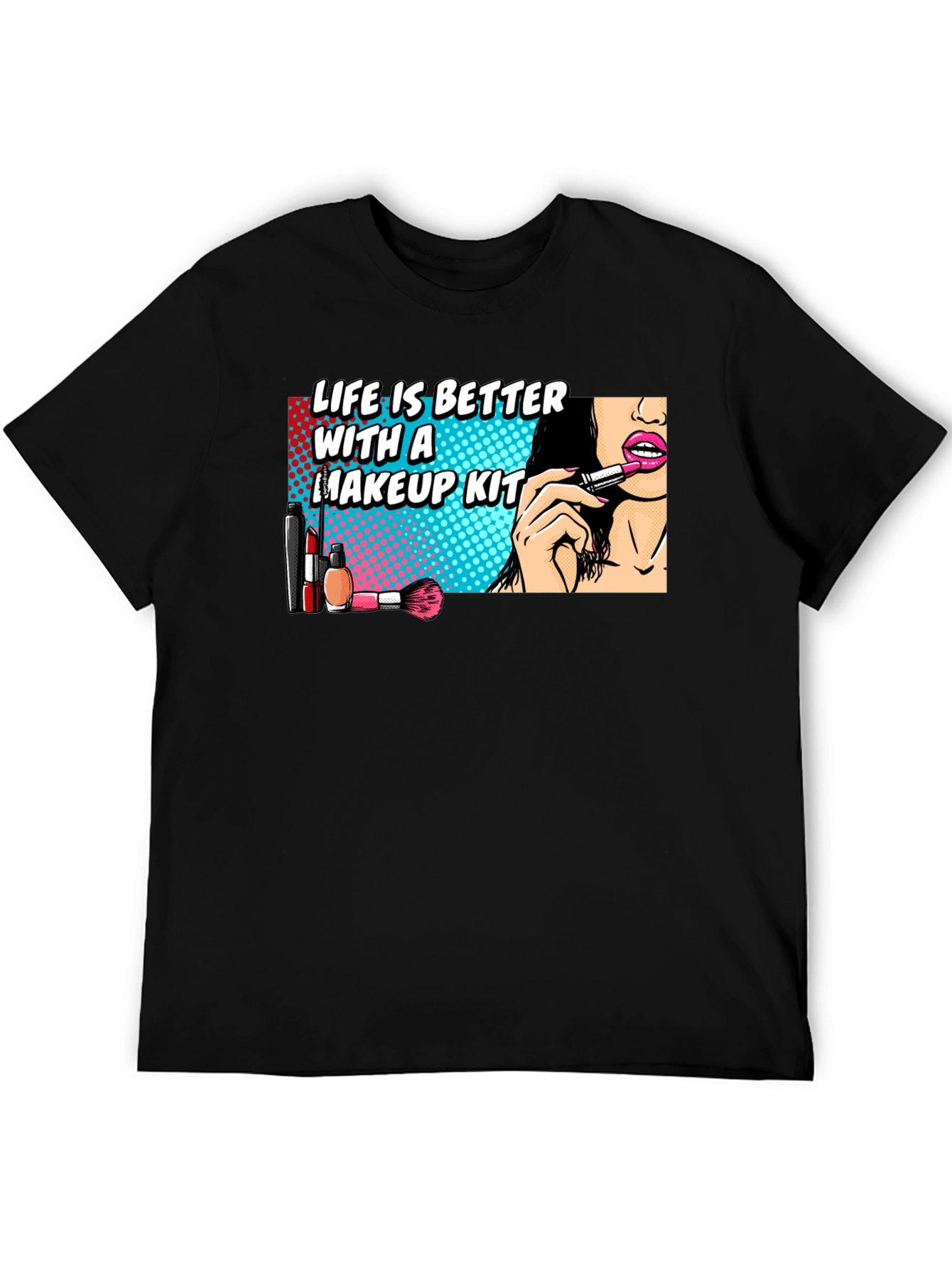 Makeup Kit T-Shirt - Life is Better With Makeup - 5