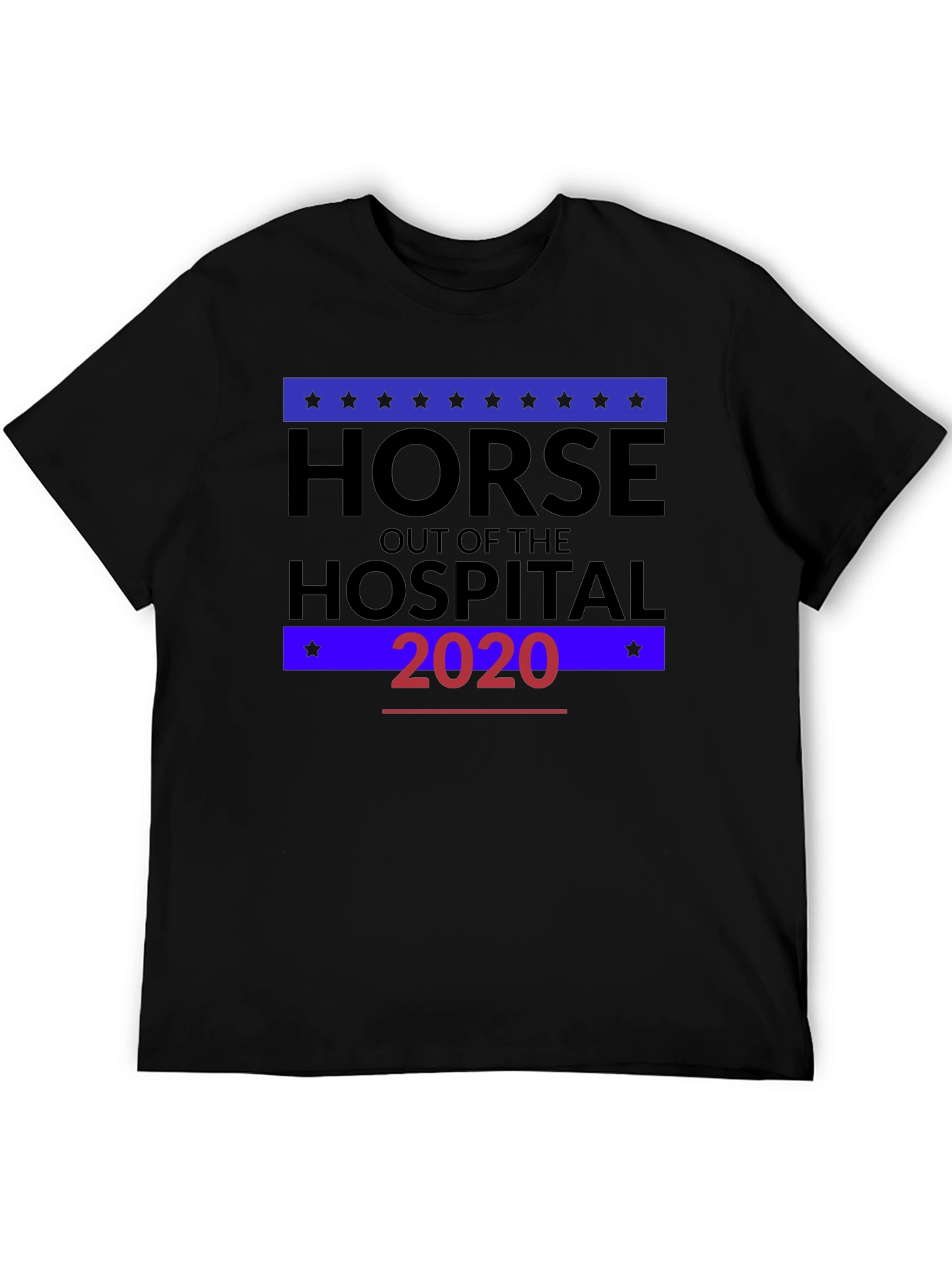 Black Horse Out of the Hospital 2020 T-Shirt view 5