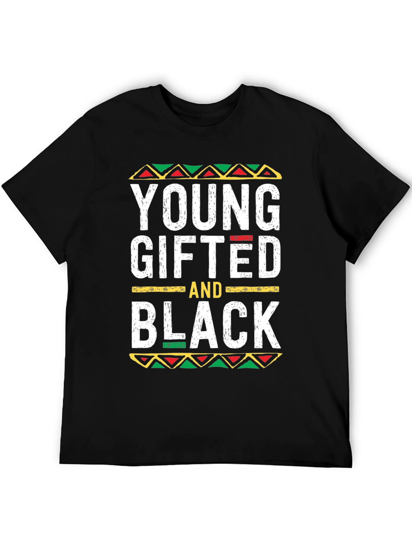 Black Young Gifted and Black T-Shirt view 5