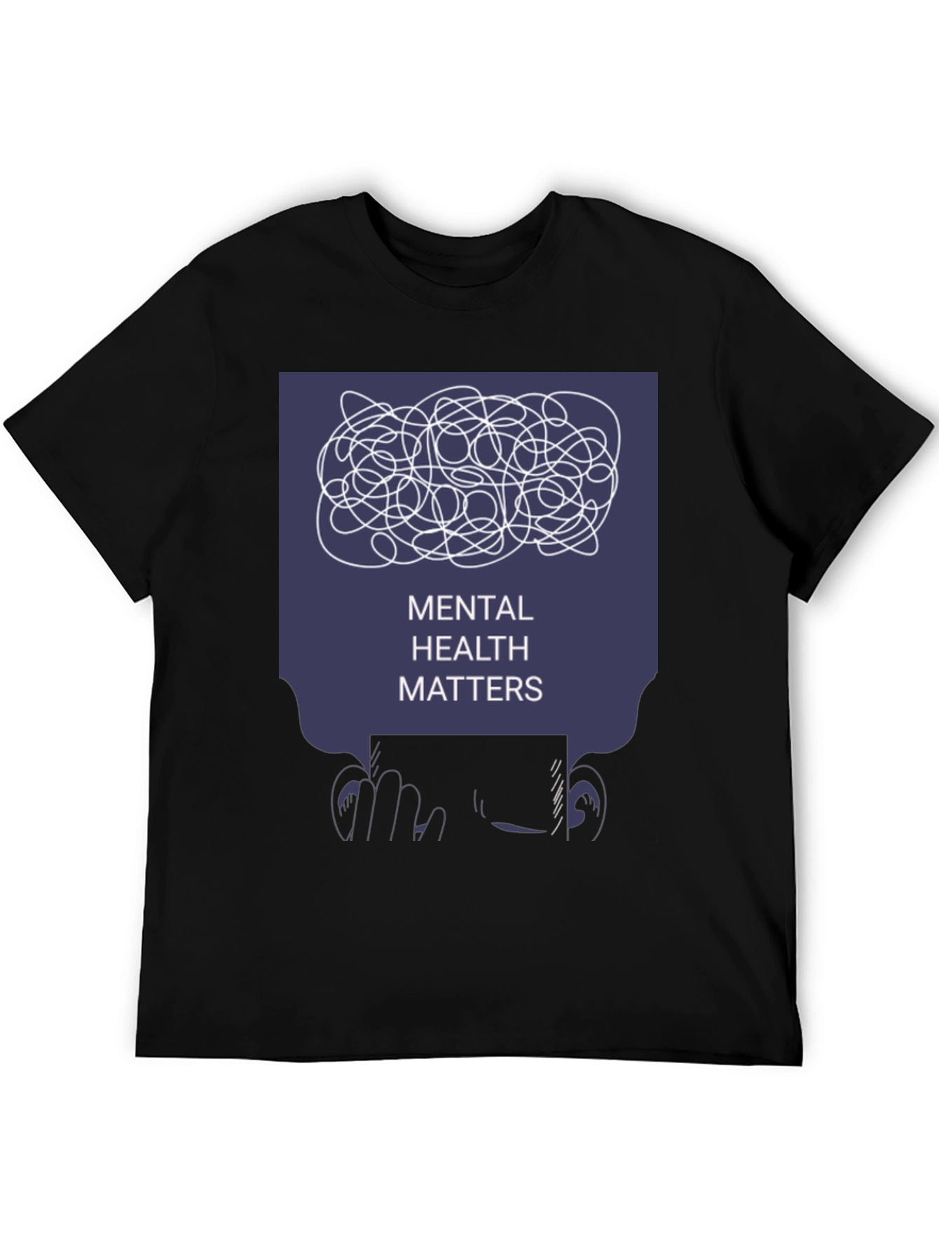 Black Mental Health Matters T-Shirt - Awareness & Support view 5