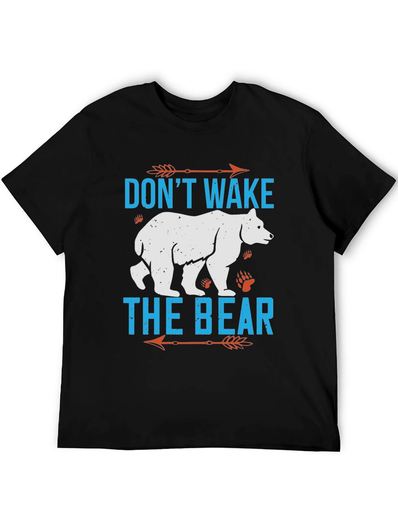 Black Don't Wake The Bear T-Shirt view 5