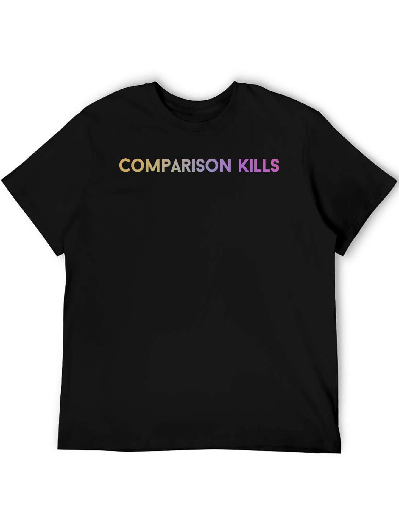 Black Comparison Kills Graphic T-Shirt view 5