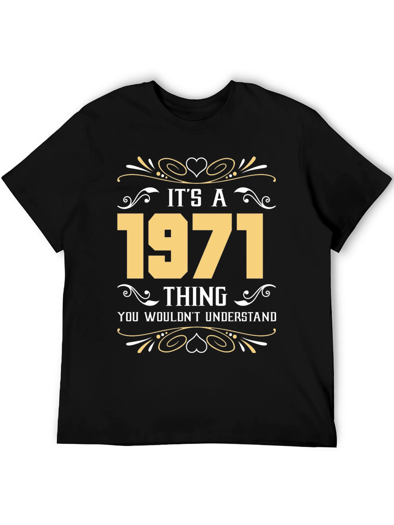 Black It's a 1971 Thing T-Shirt view 5