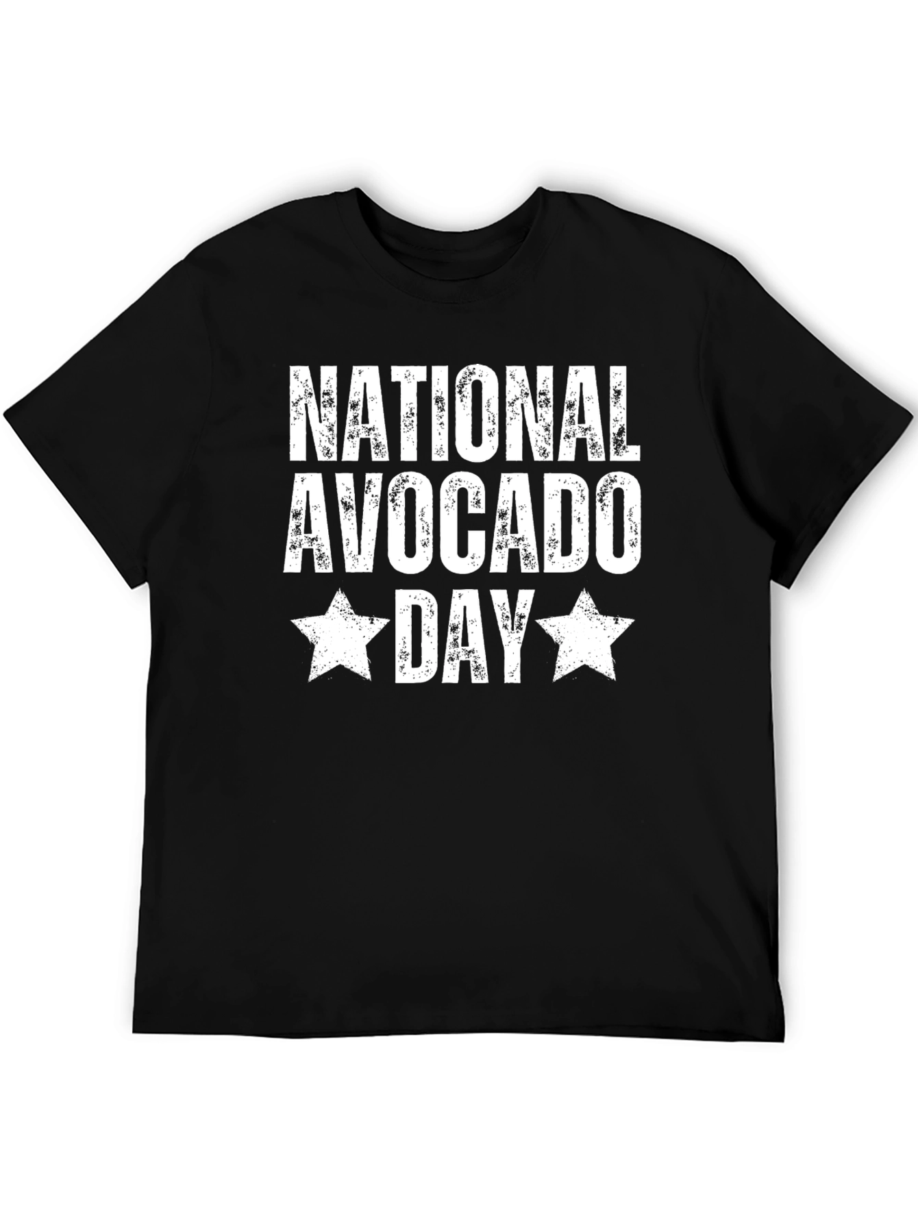 Black National Avocado Day Graphic Tee view 5
