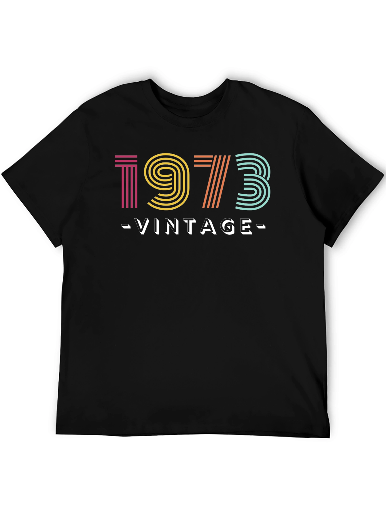 Black Vintage 1973 Graphic T-Shirt view 5