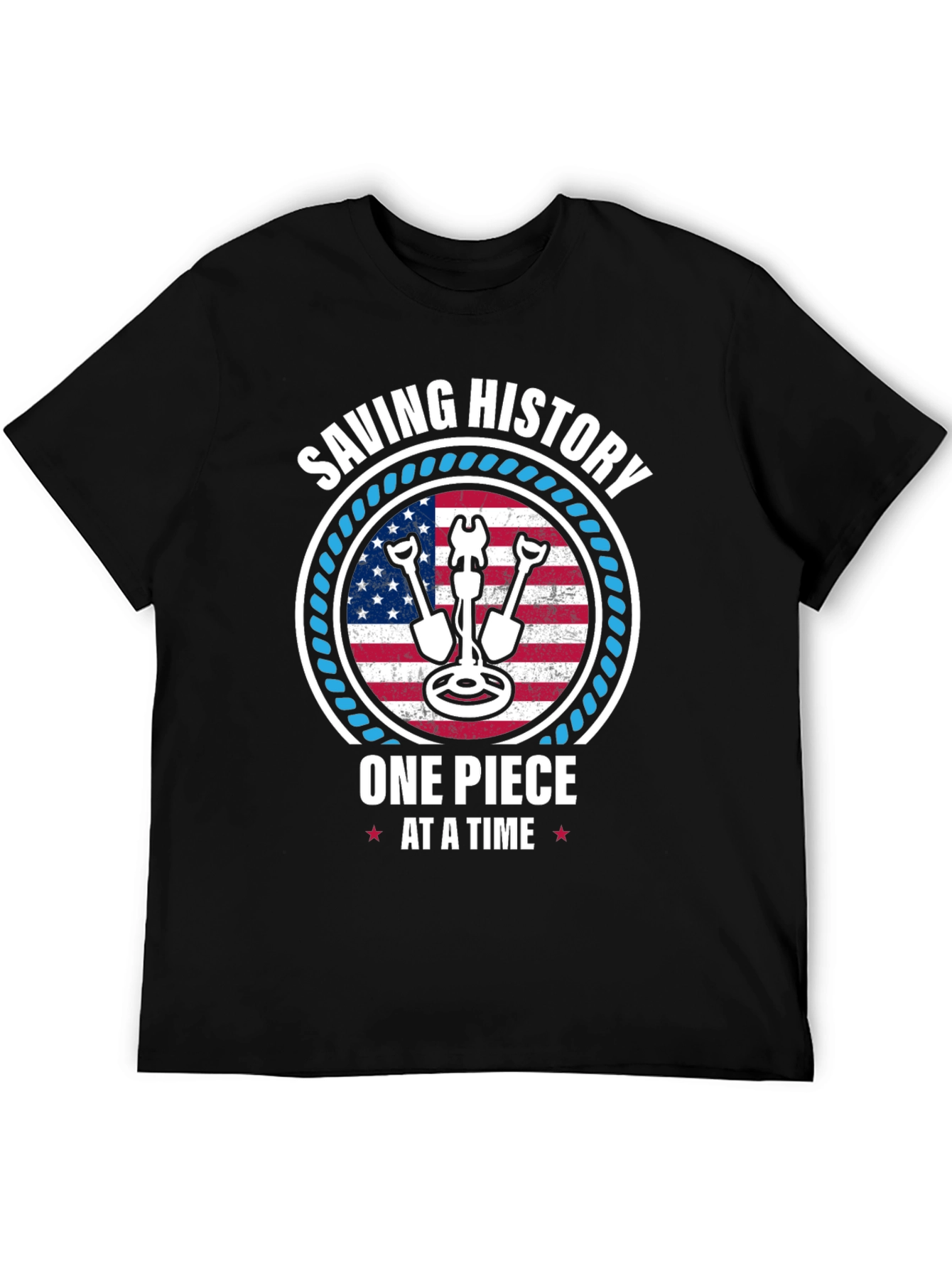 Black History Hunter Tee - Save History One Piece at a Time T-Shirt view 5