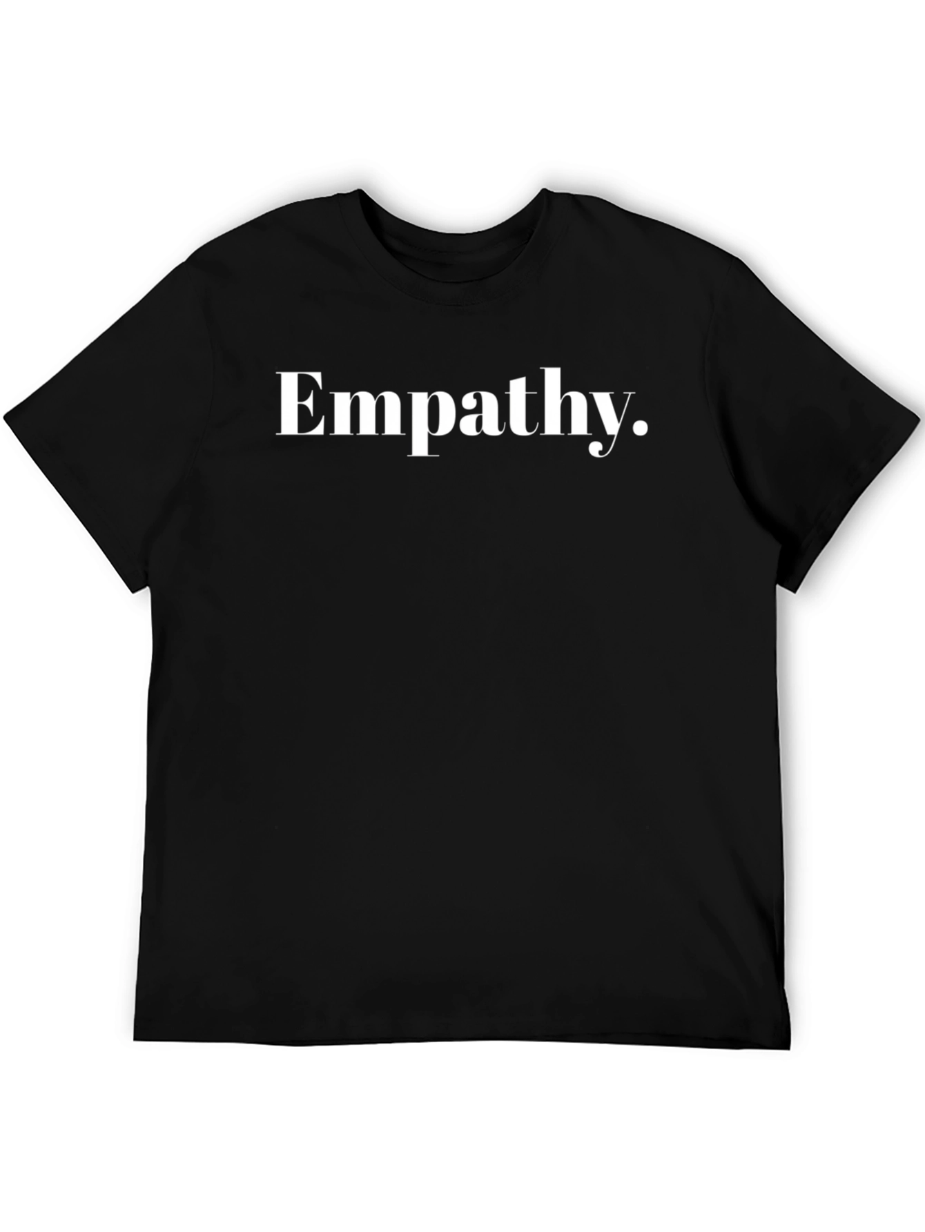 Black Empathy T-Shirt - Classic, Comfortable, Stylish view 5