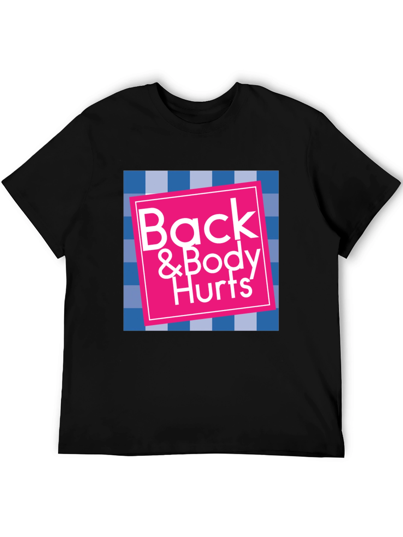 Black Back & Body Hurts Graphic T-Shirt view 5