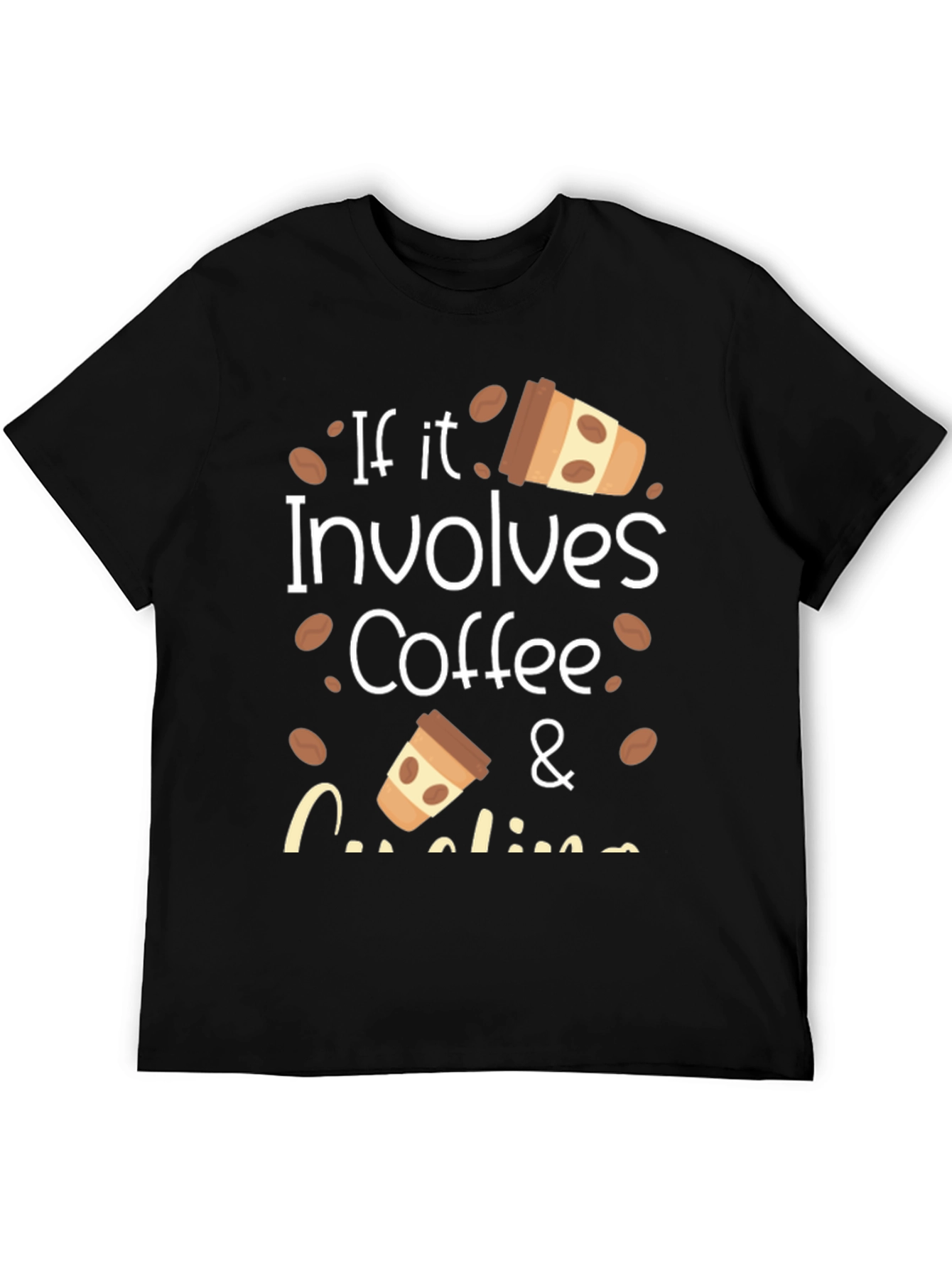 Black Coffee Lover's T-Shirt view 5