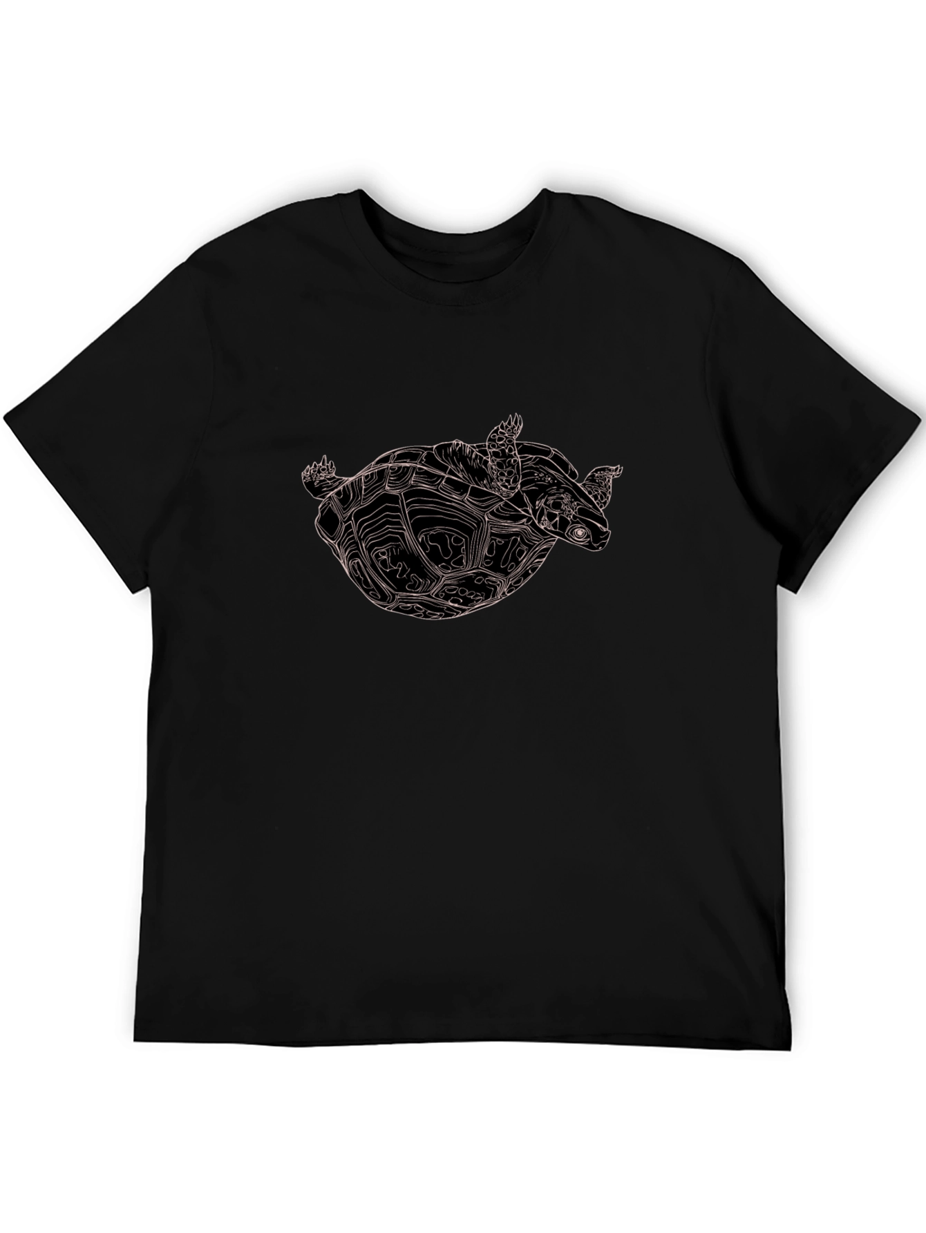 Black Black Turtle Graphic Tee view 5