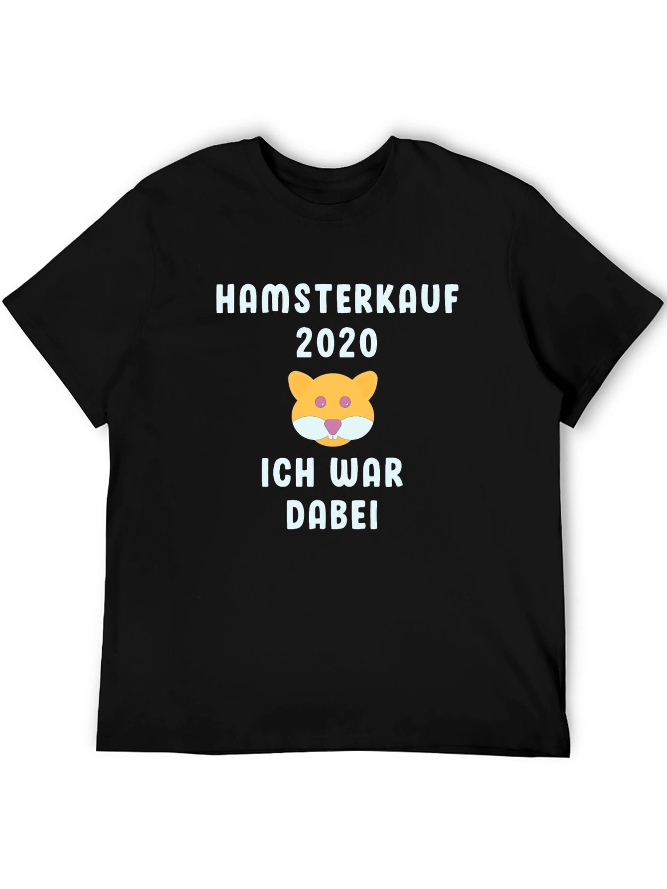Black Hamsterkauf 2020 T-Shirt - Novelty Corona Virus Pandemic Tee view 5